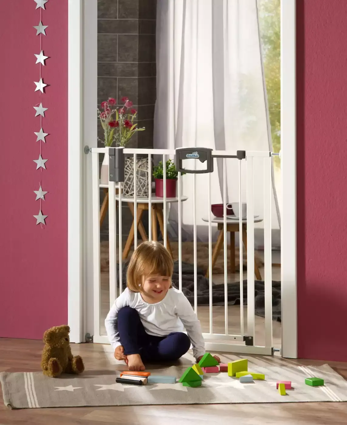 Türschutzgitter Easylock Plus 80,5 - 88,5 cm - Jamouz