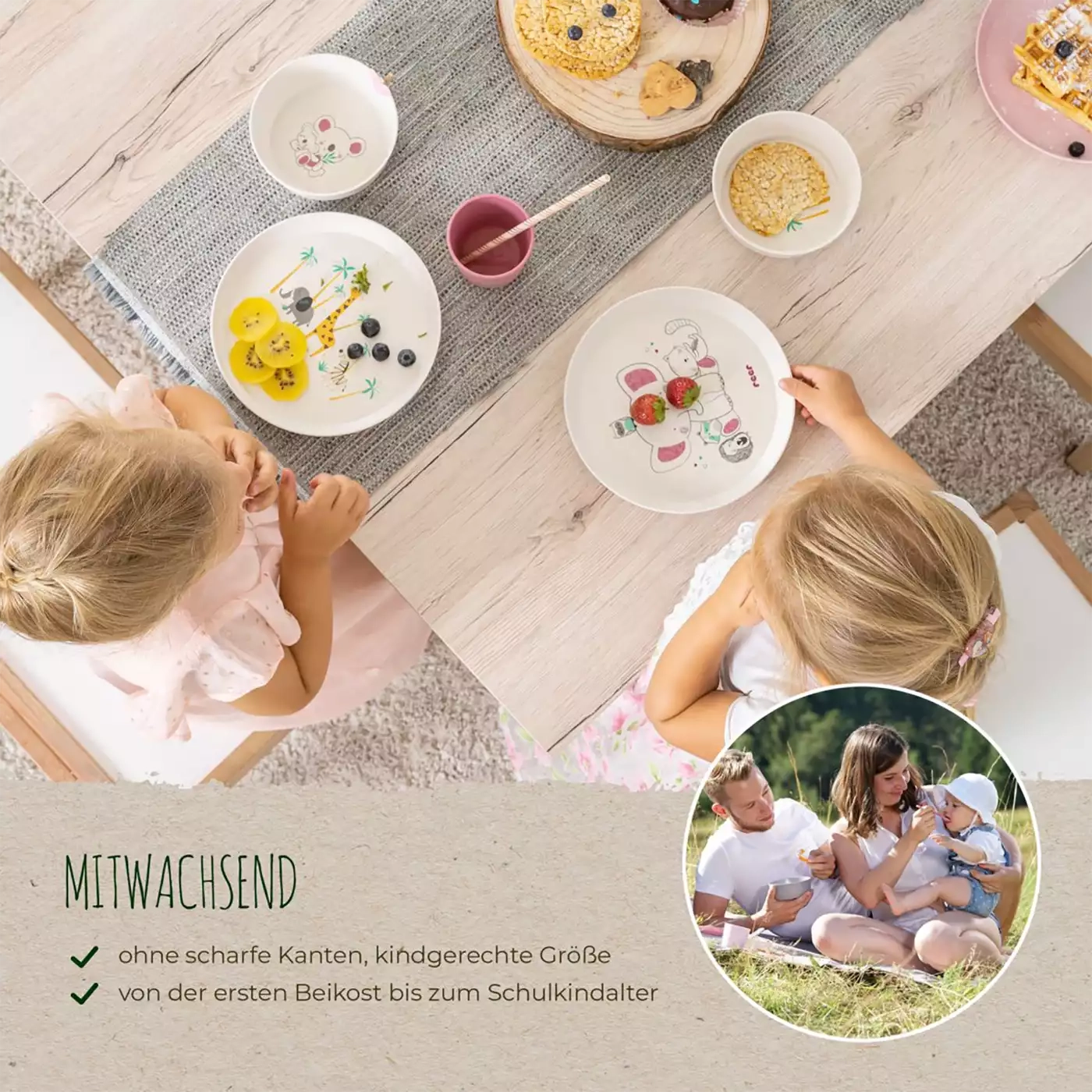 Growing Geschirr-Set Wild - Jamouz