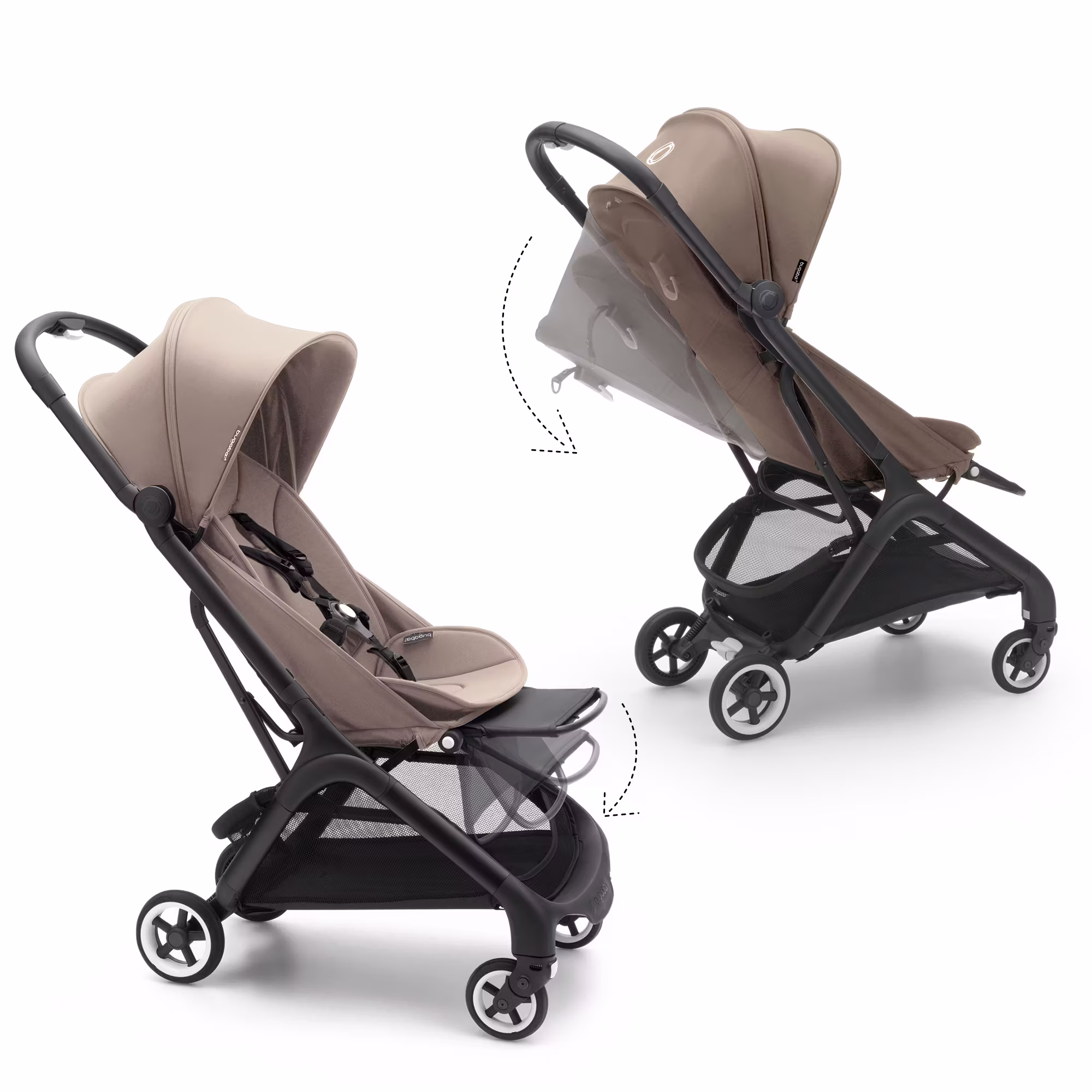 Butterfly Reise-Kinderwagen Stormy Blue - Jamouz