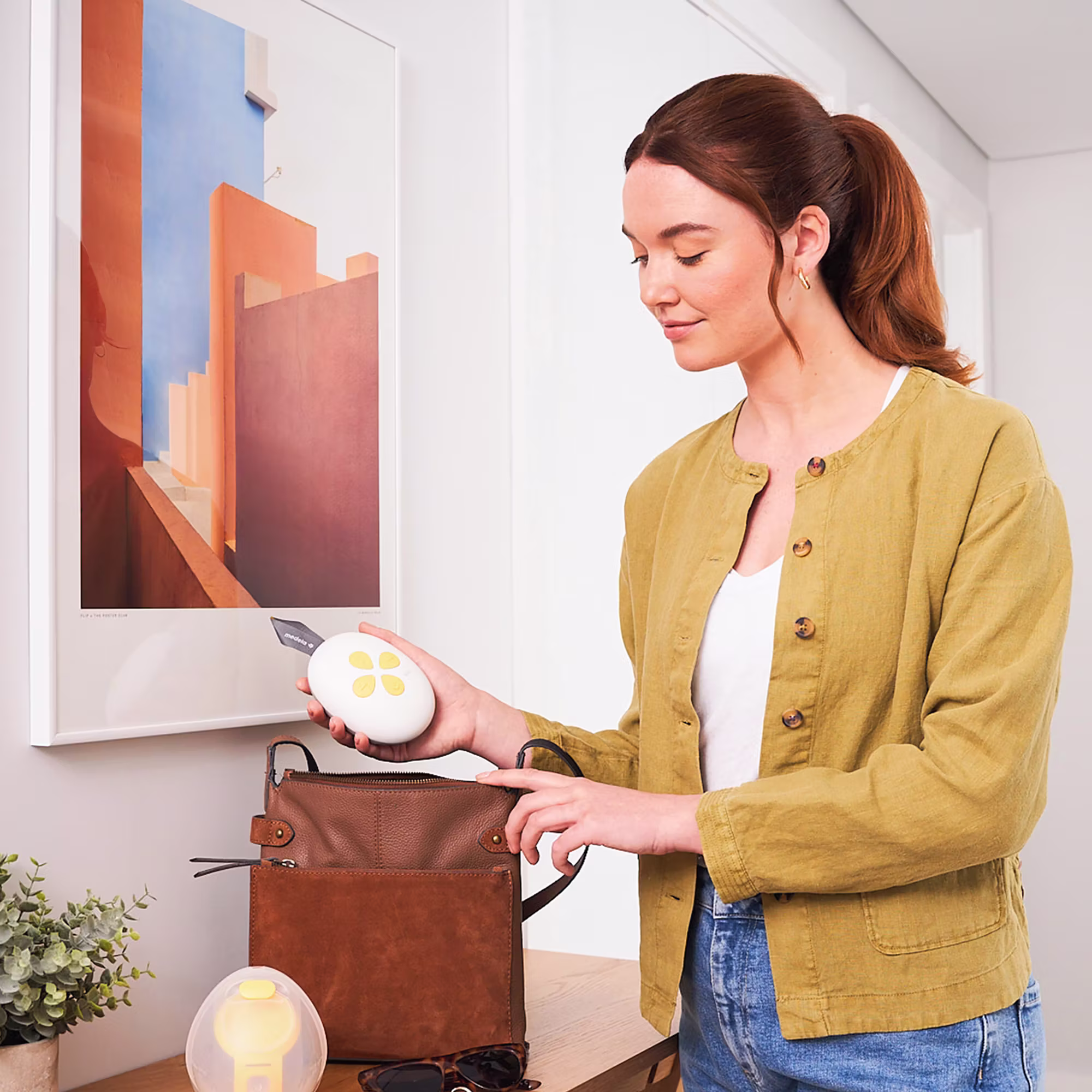 Elektrische Einzelmilchpumpe Solo Hands-free - Jamouz