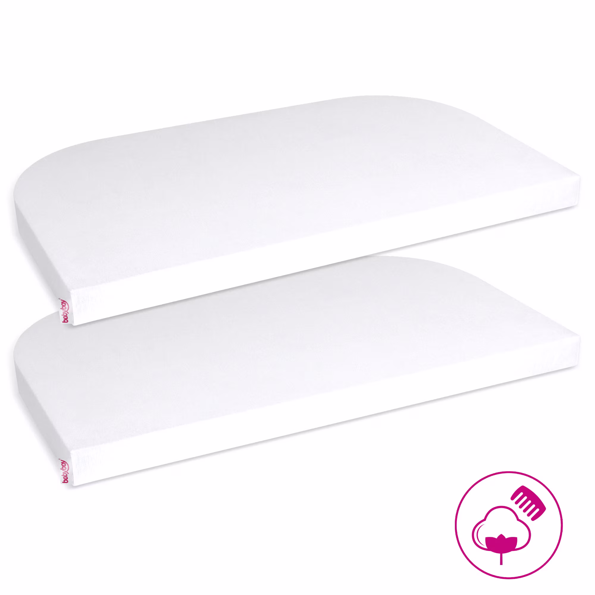 babybay Jersey Spannbetttücher Original - Jamouz