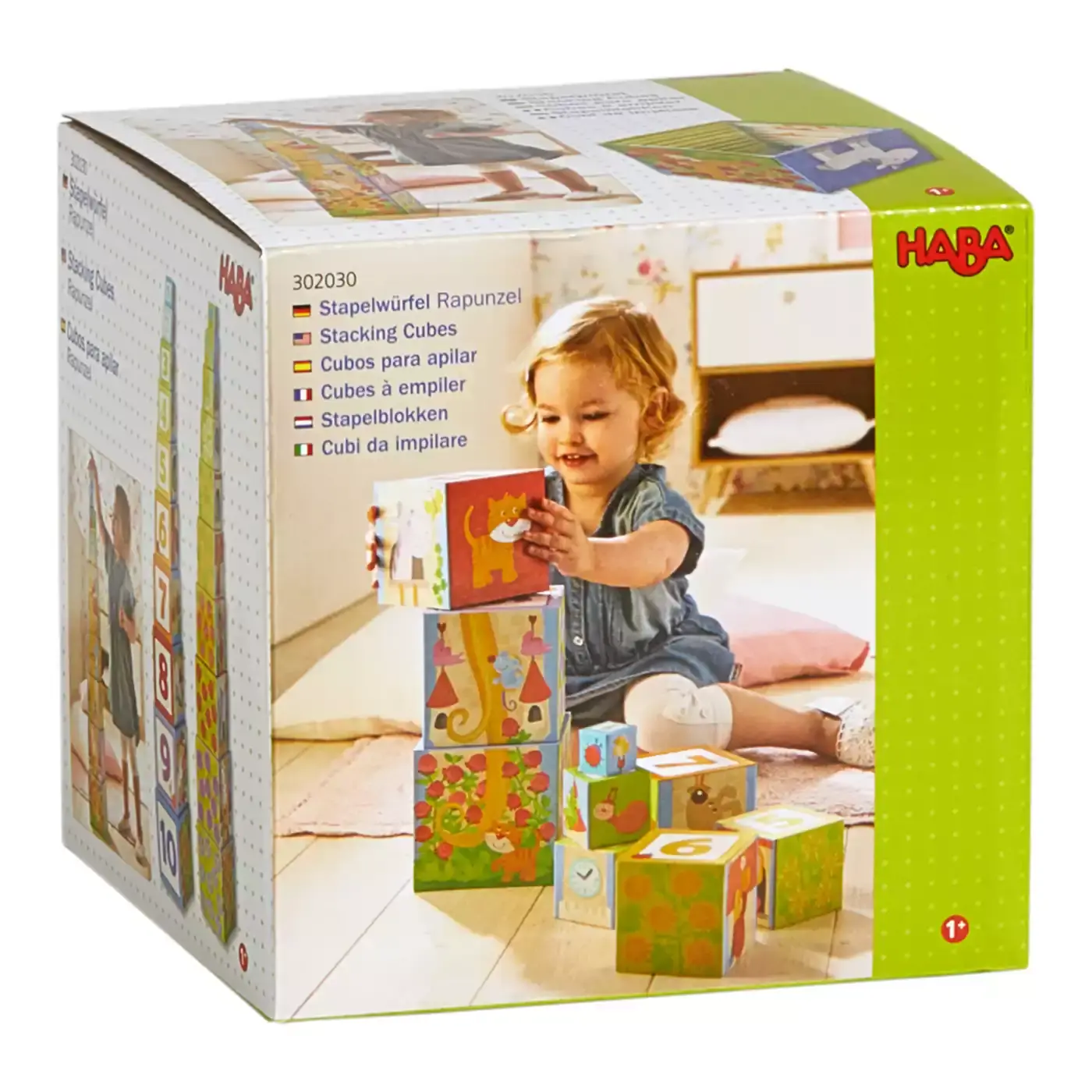 Stapelwürfel - Rapunzel - Jamouz