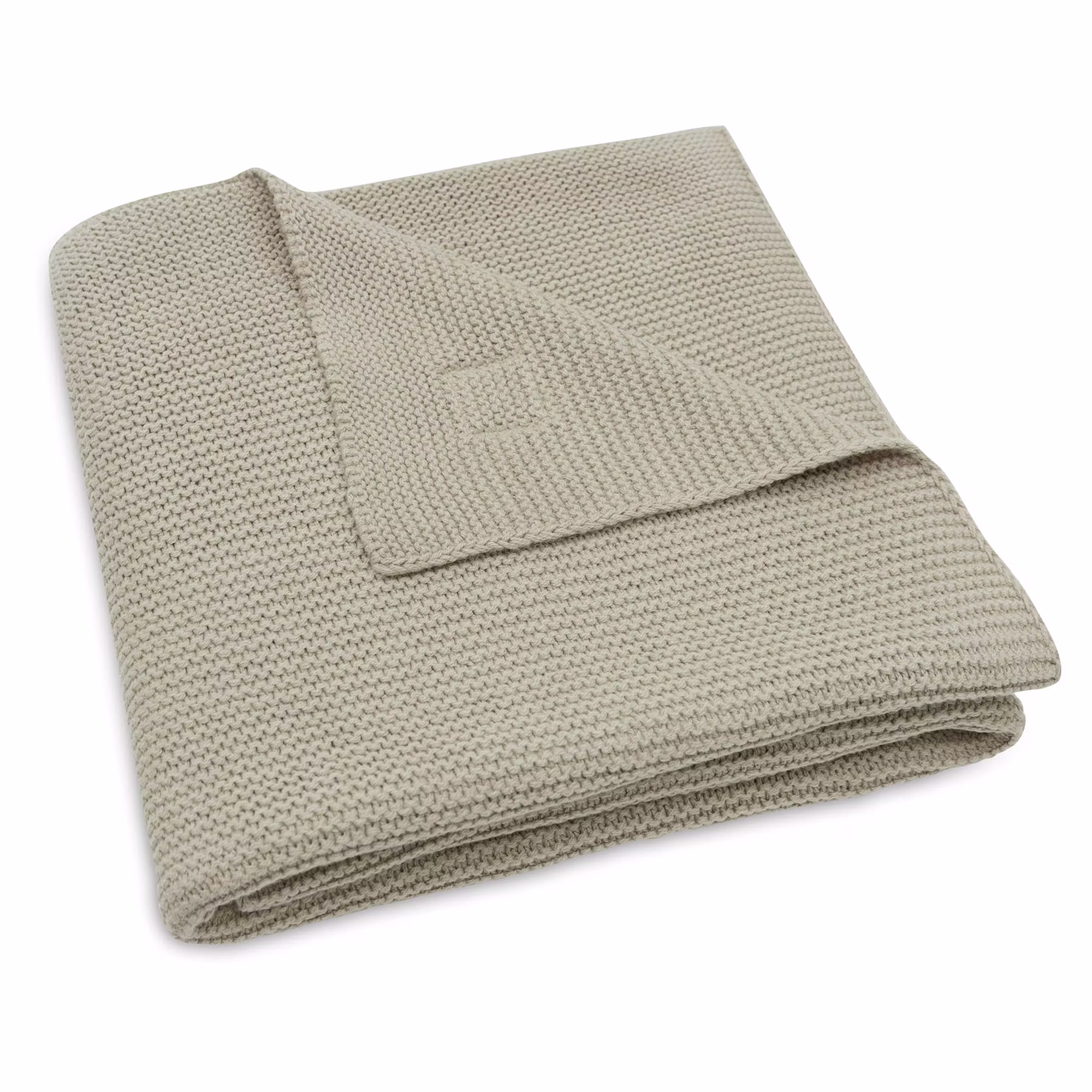 Decke Basic Knit Ivory 75 x 100 cm - Jamouz