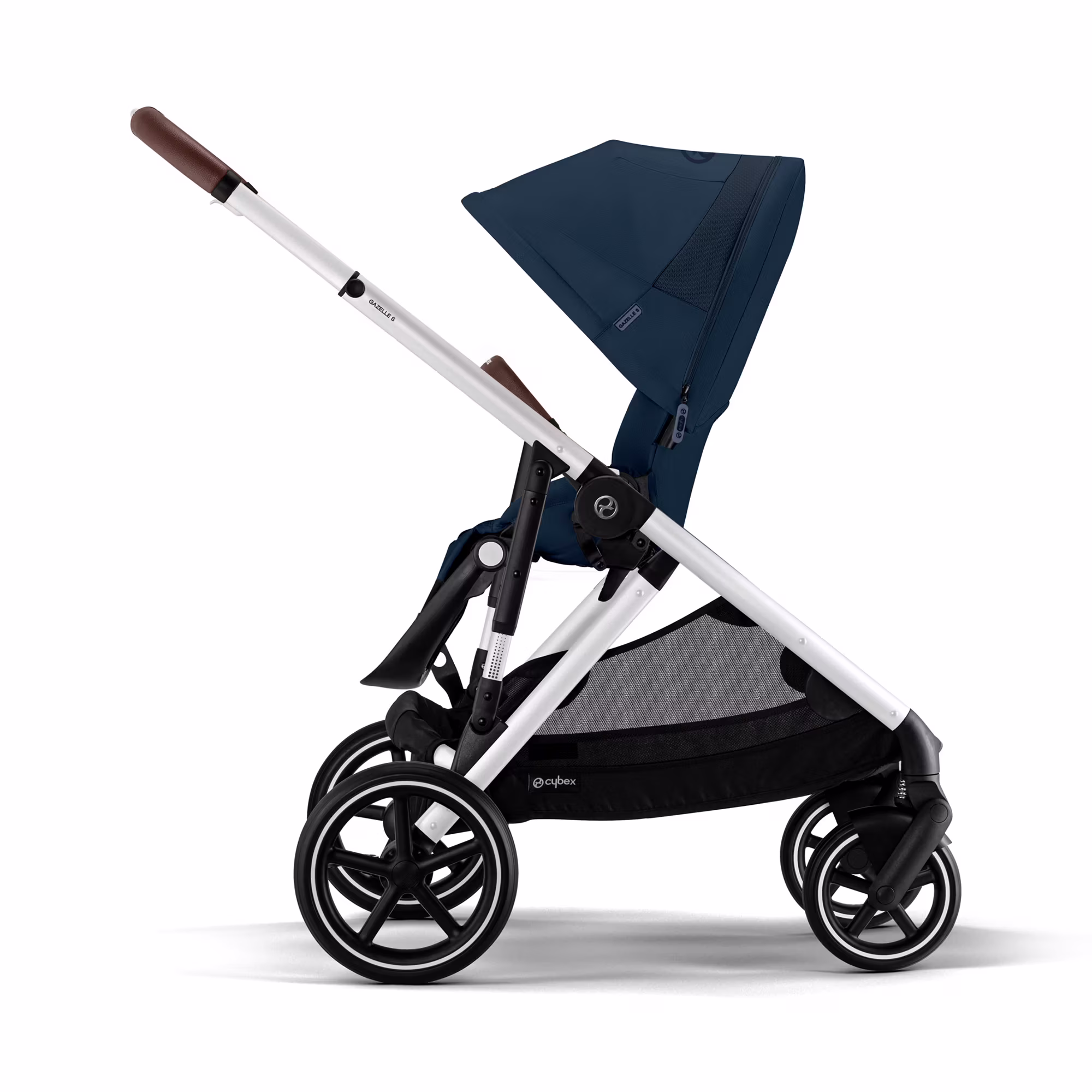 Gazelle S Lava Grey (Silver Frame) - Jamouz