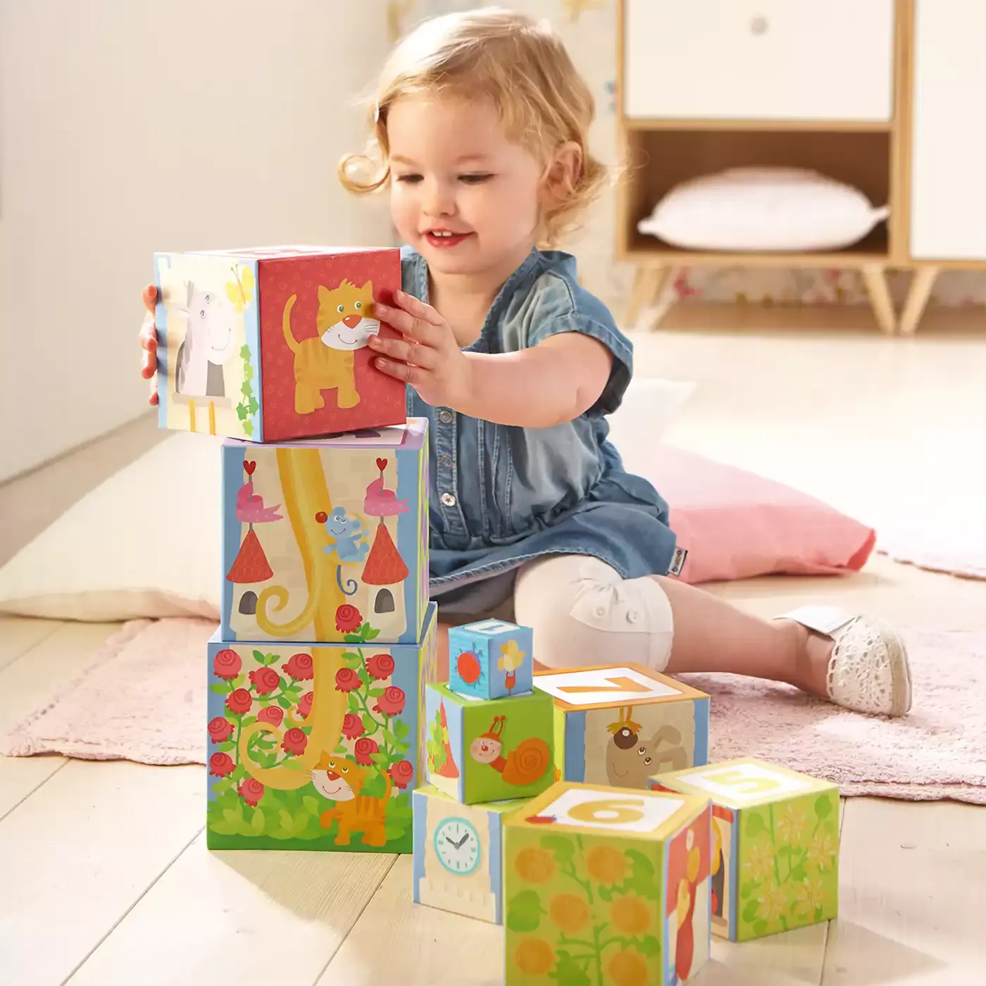 Stapelwürfel - Rapunzel - Jamouz