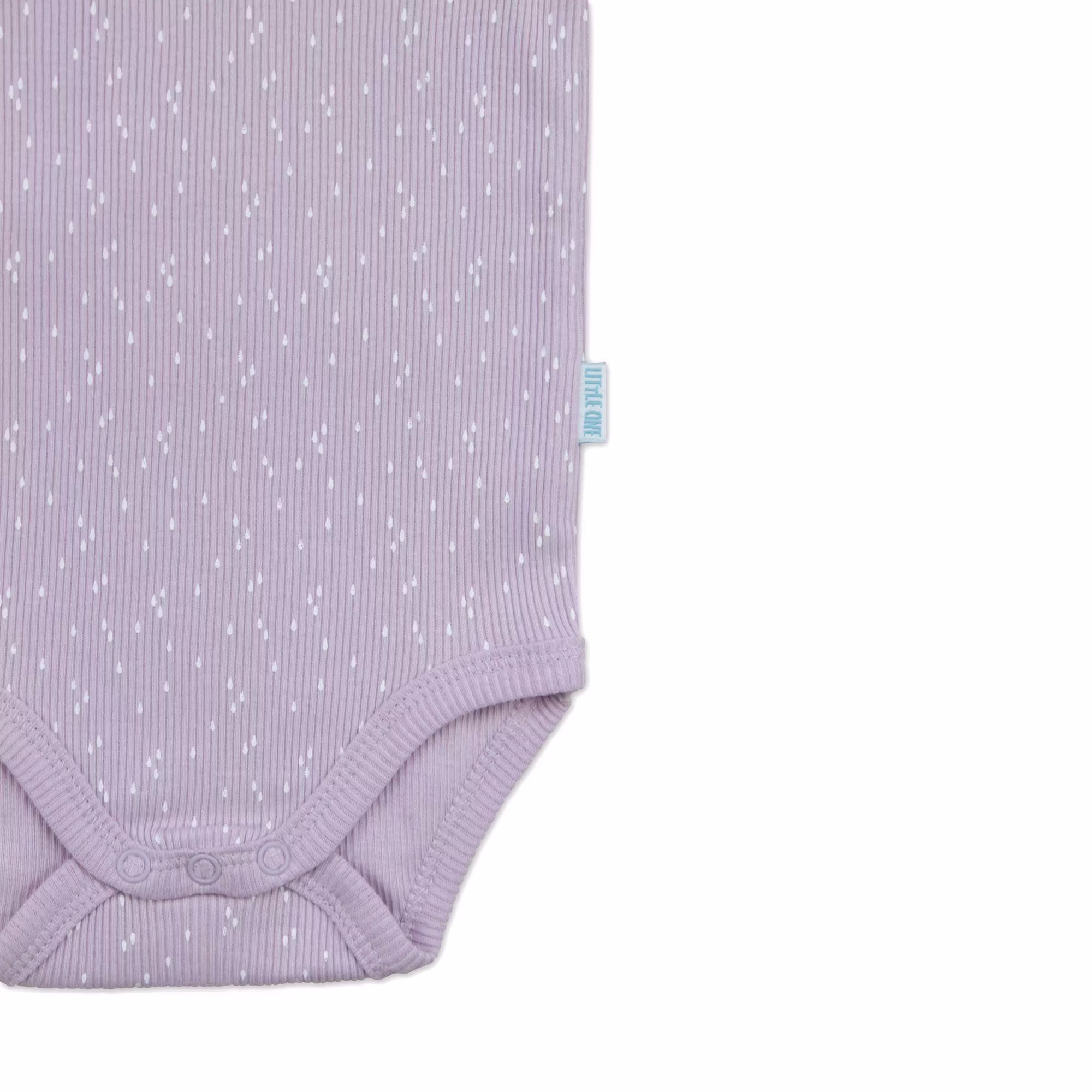 Rippbody Kurzarm Summer Breeze Flieder - Jamouz