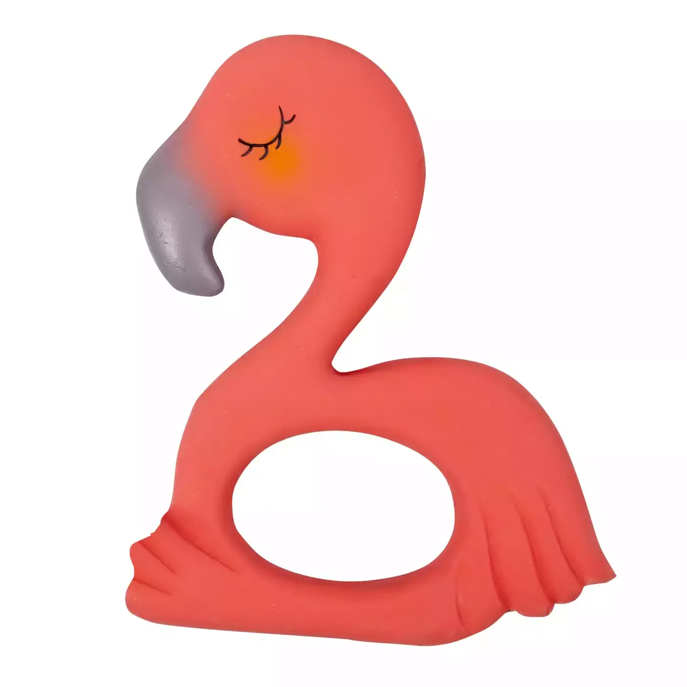 Beißring aus Naturkautschuk Flamingo Frieda - Jamouz