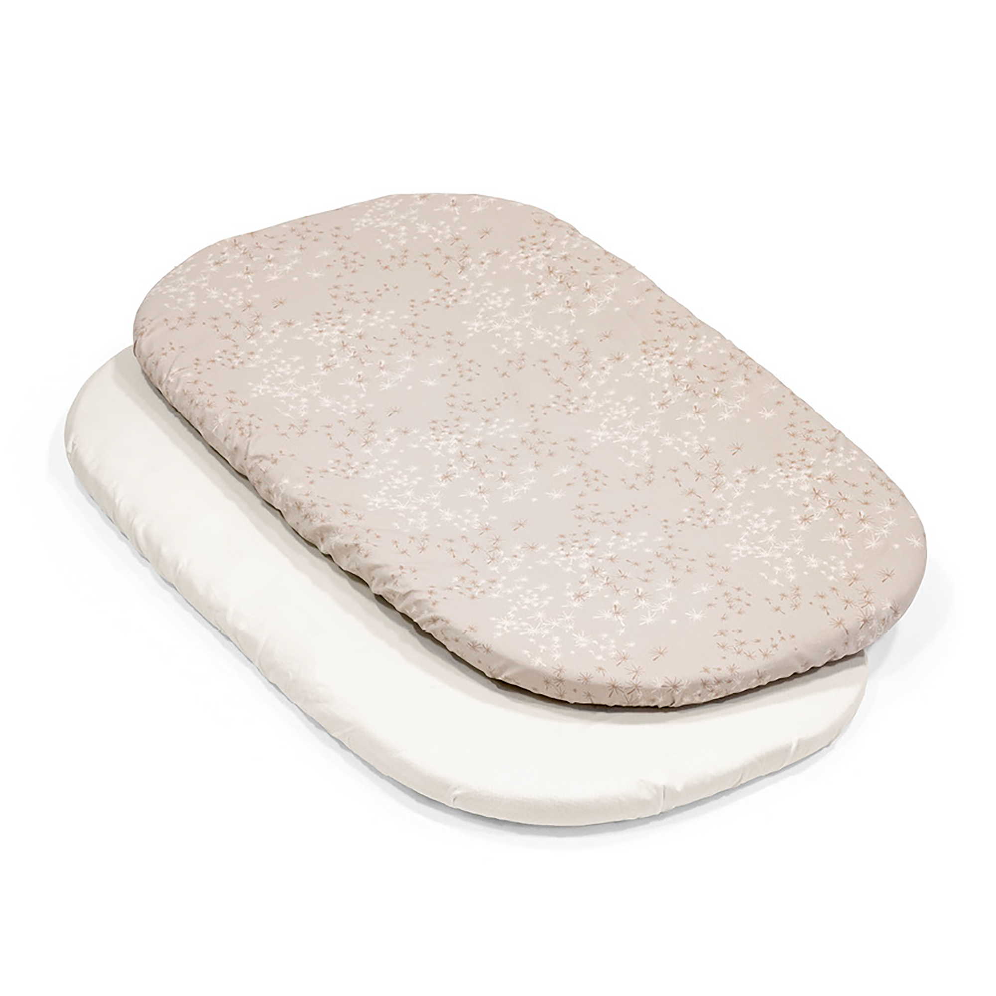 Snoozi™ Spannbettlaken Vanilla/ Dandelion - Jamouz