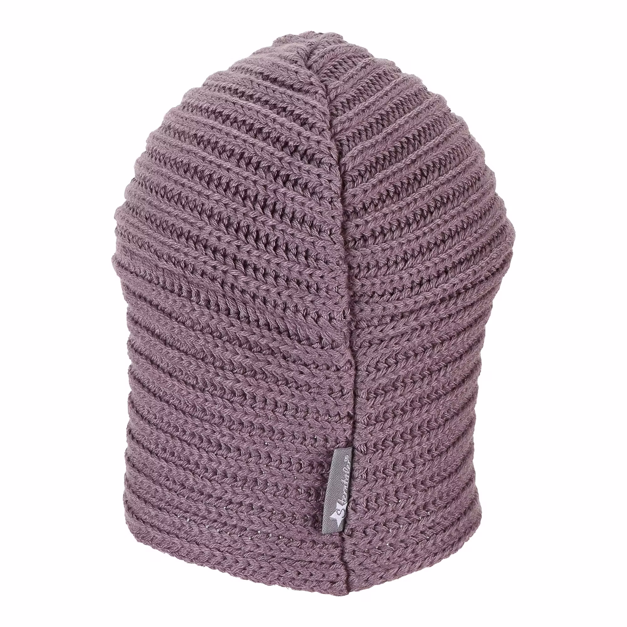Turban-Strickmütze Ecru - Jamouz