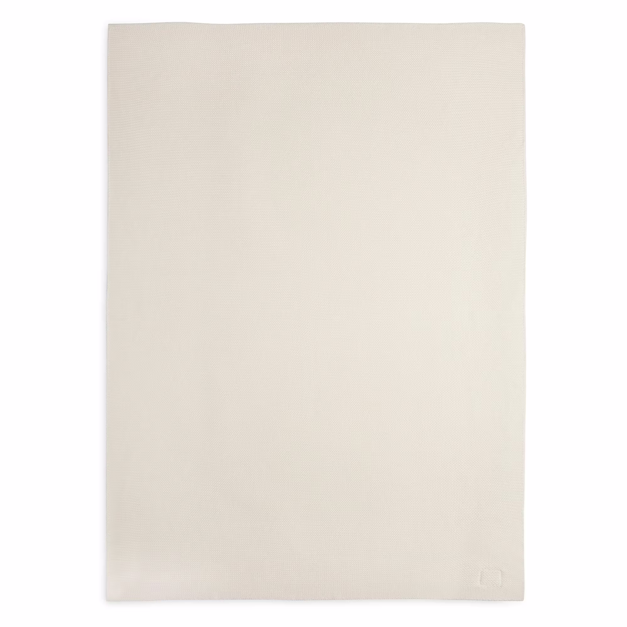 Decke Basic Knit Ivory 75 x 100 cm - Jamouz