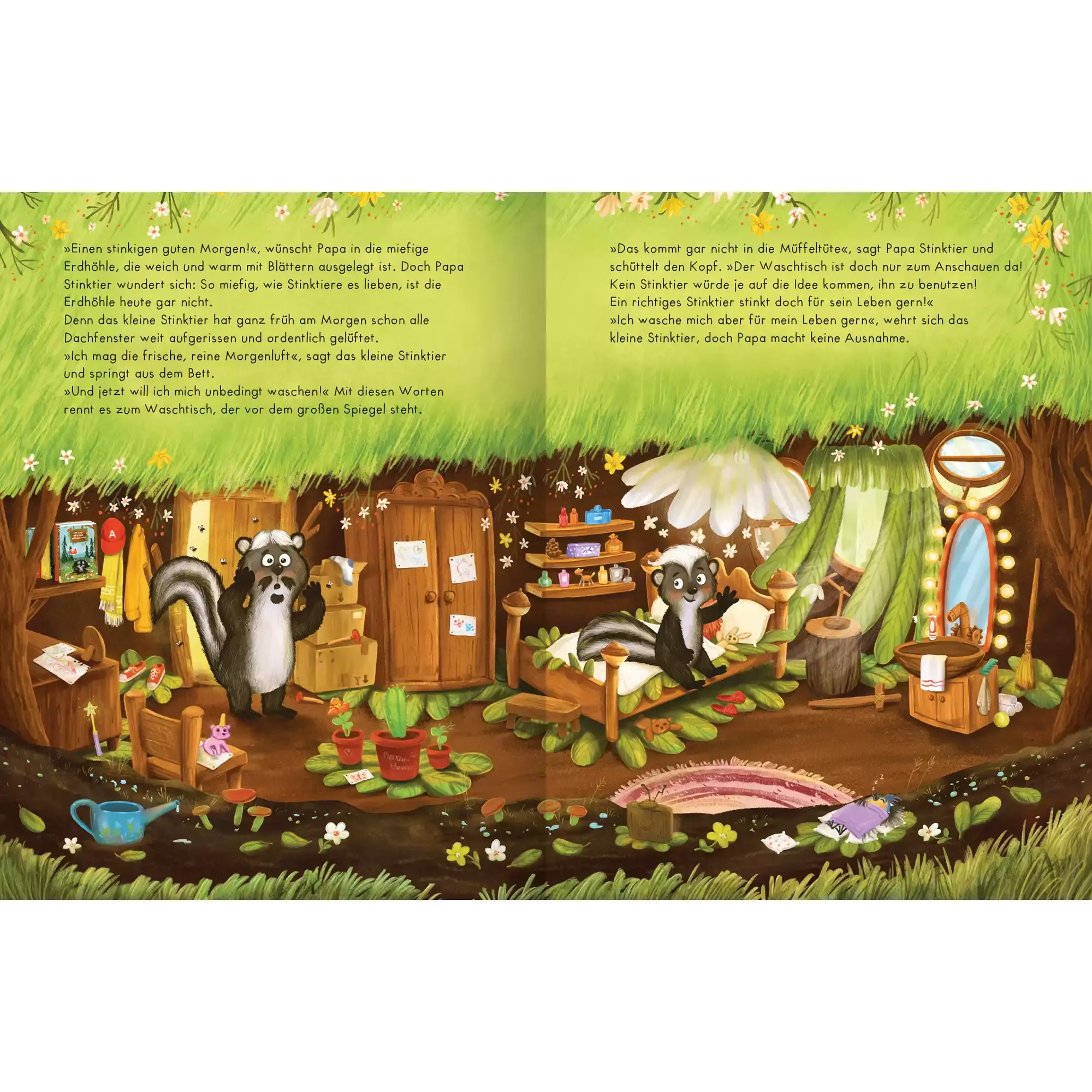 Das kleine Stinktier Riechtsogut - Jamouz