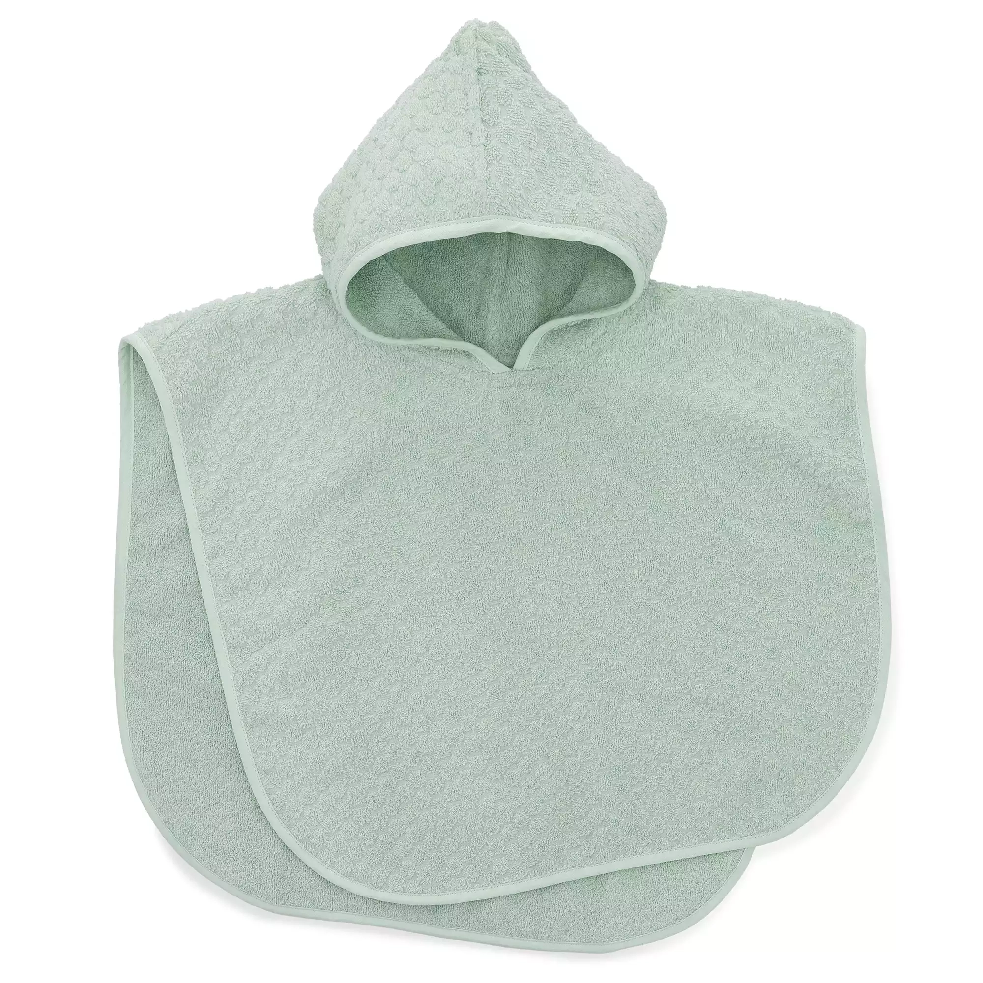 Badeponcho Dot up/down seegrün - Jamouz