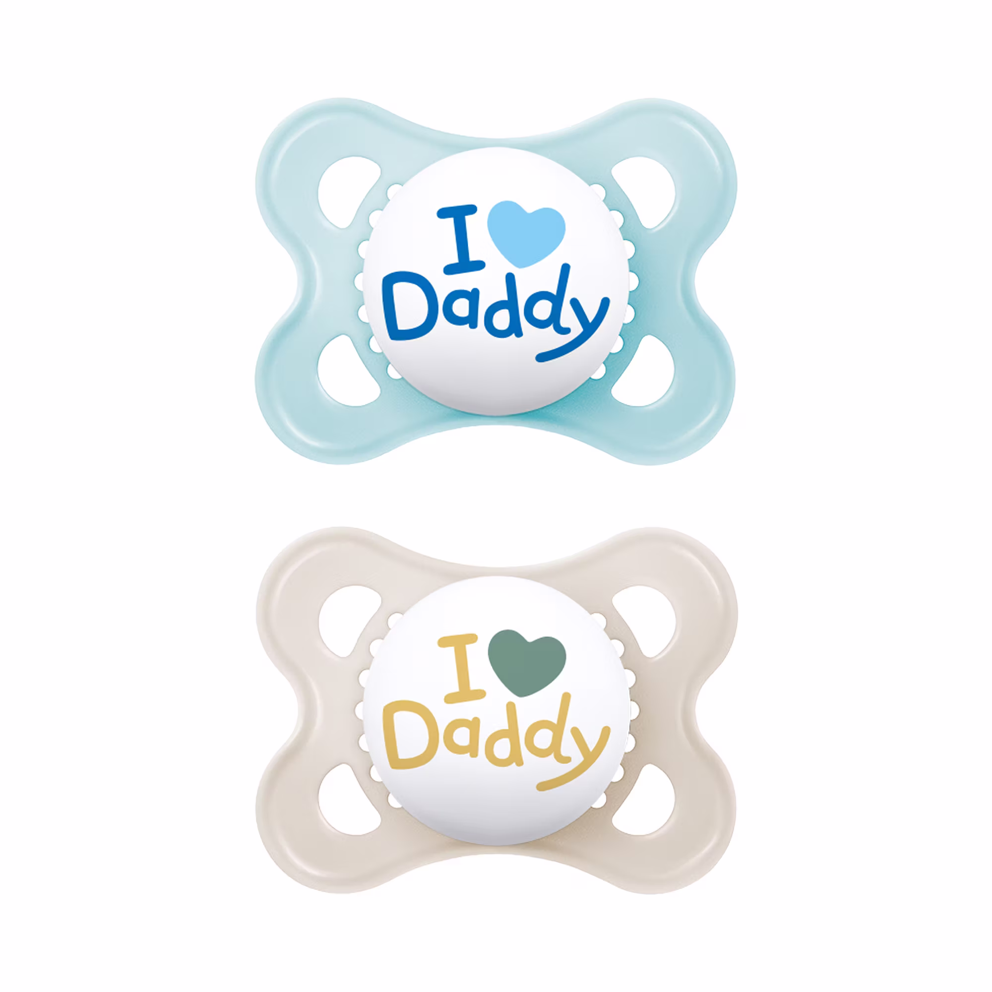Beruhigungssauger Original Silikon Daddy 0 - 6 Monate - Jamouz