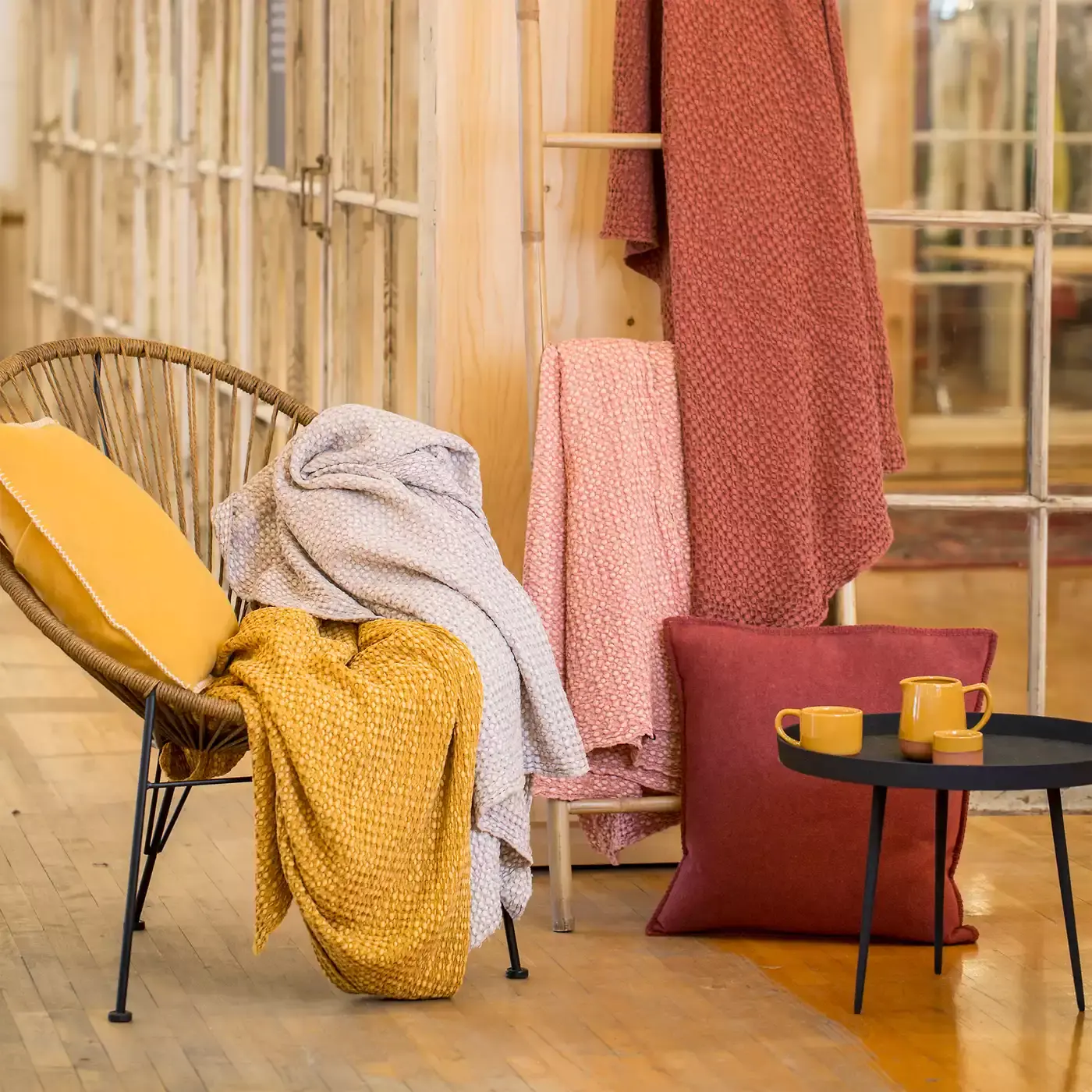 Kuscheldecke Used Look - Jamouz