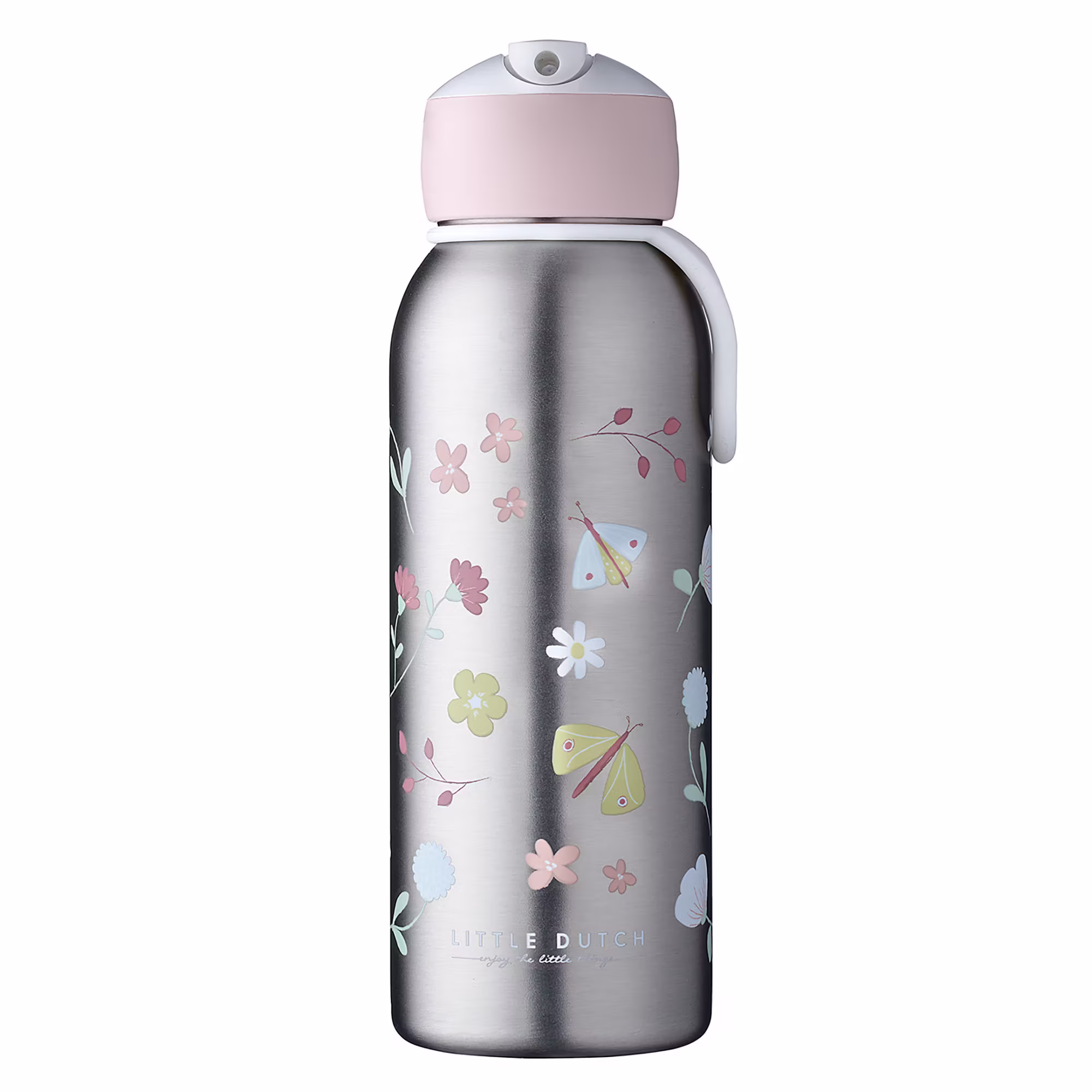 Thermoflasche Flip-Up Campus Flowers & Butterlflies - Jamouz