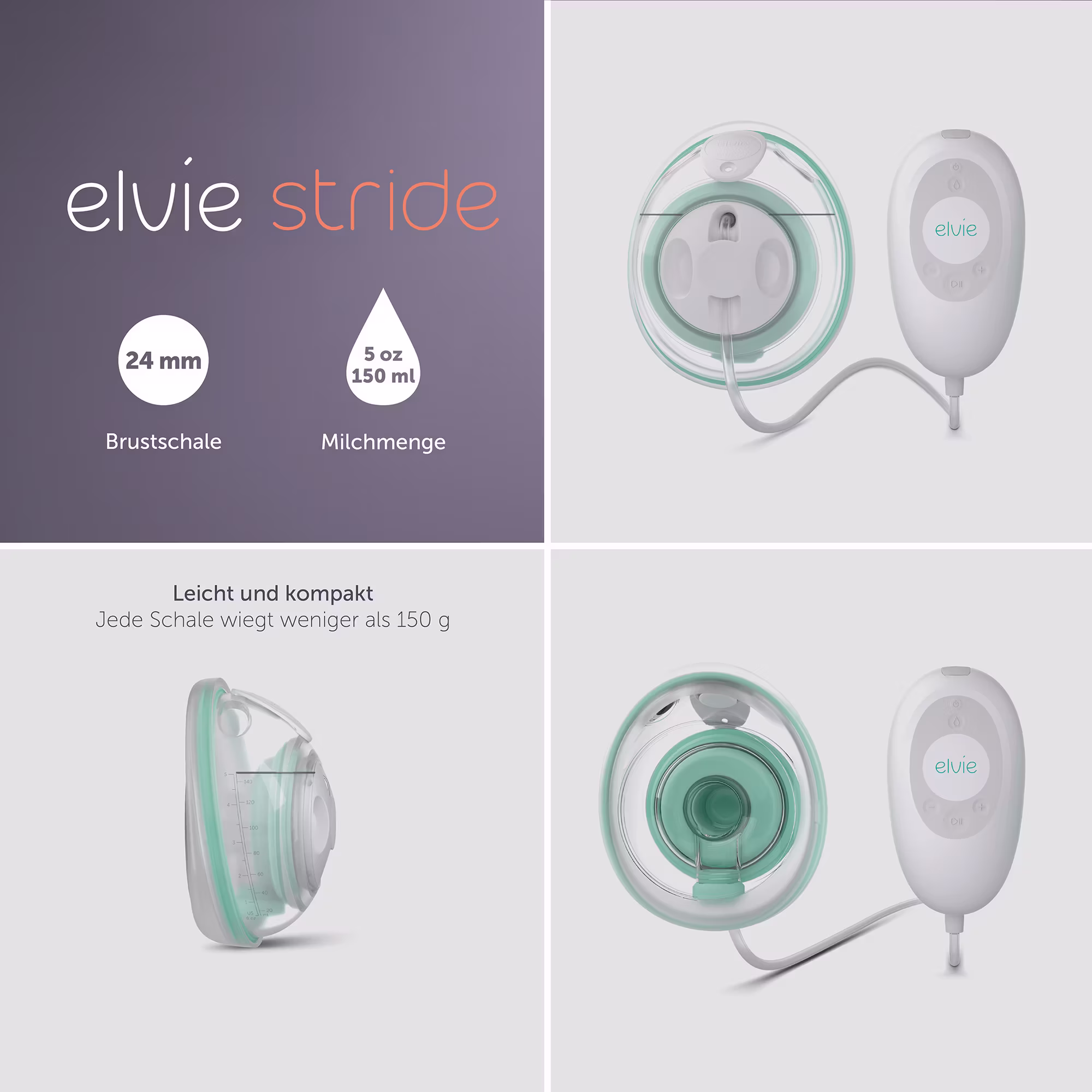 Elvie Stride - Elektrische Einzelpumpe - Jamouz