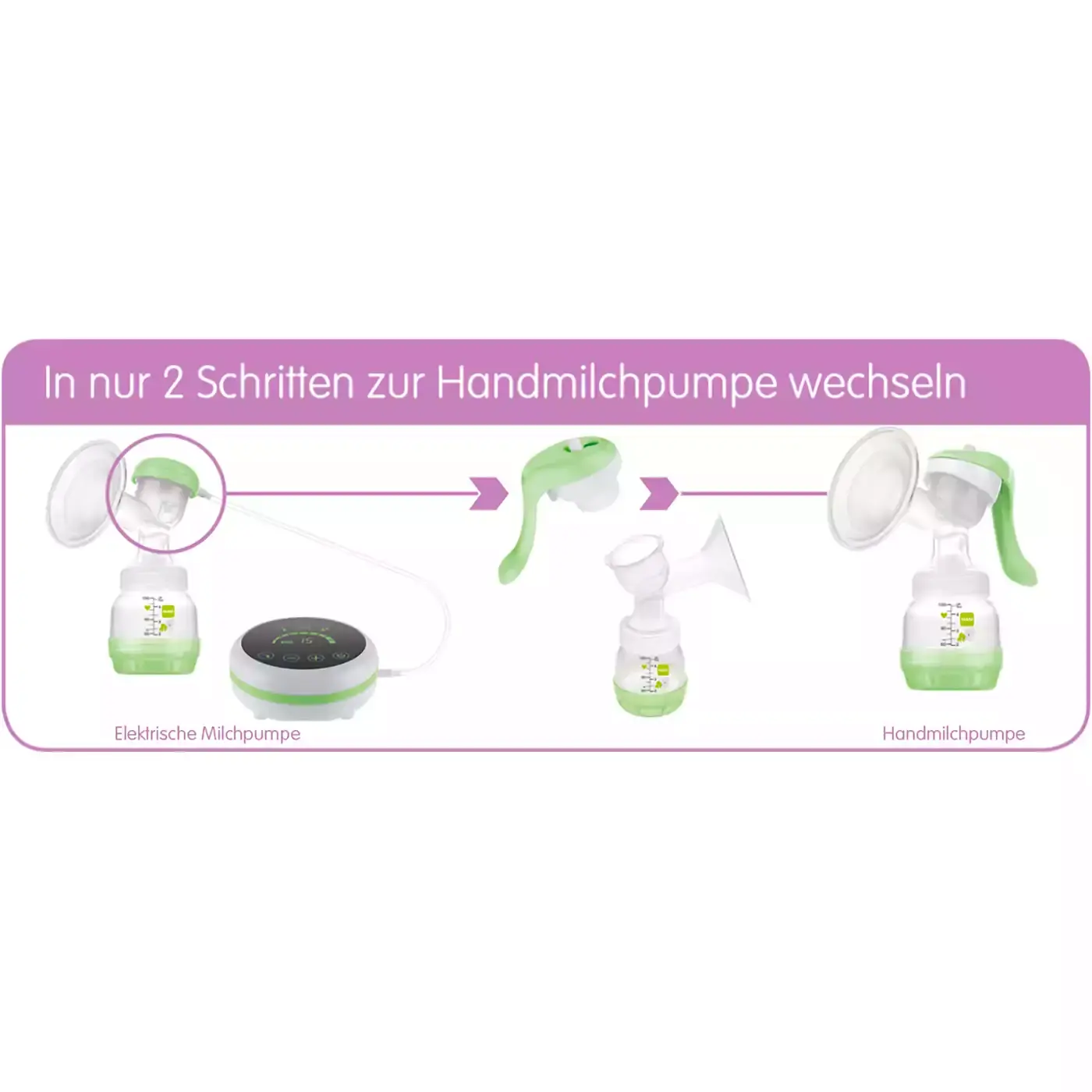 2in1 Milchpumpe MAM - Jamouz