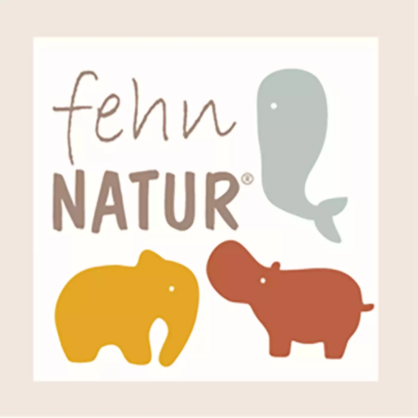 Krabbeldecke Elefant fehnNATUR mit Kissen - Jamouz