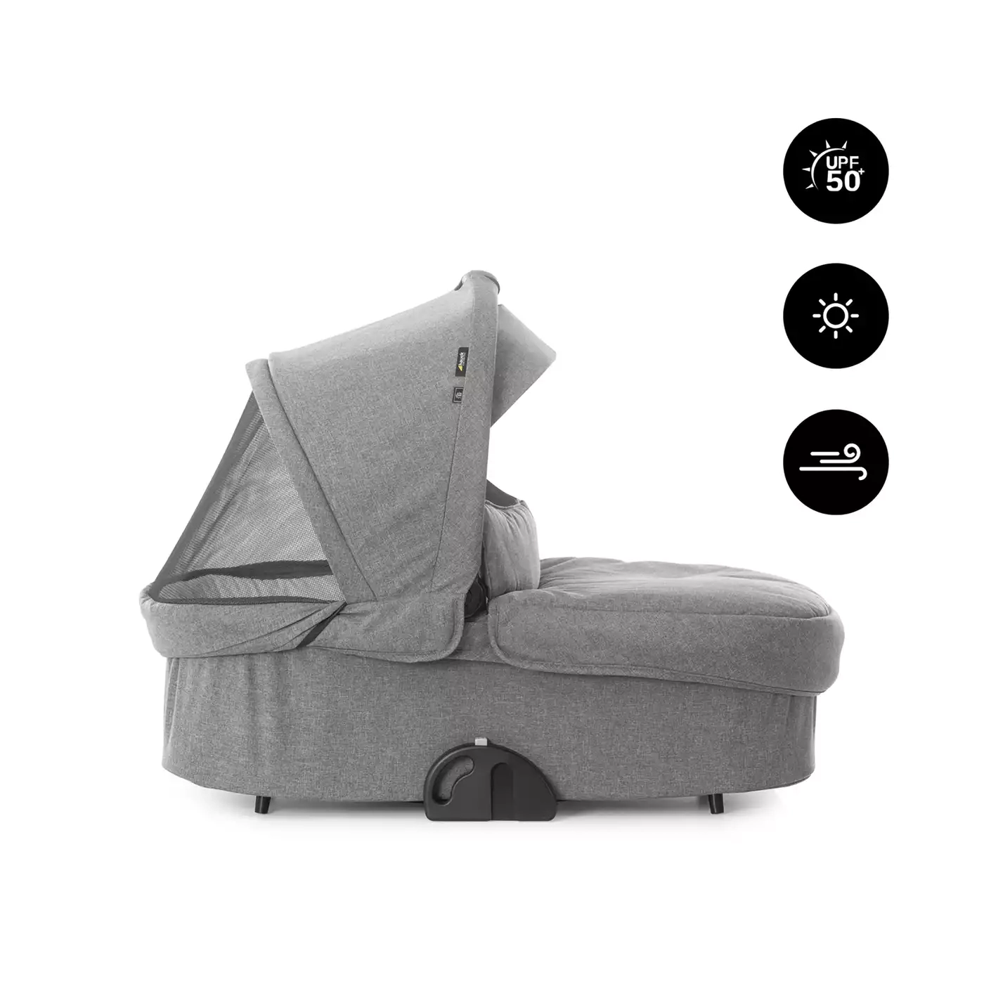 Colibri Pram Melange Grey - Jamouz