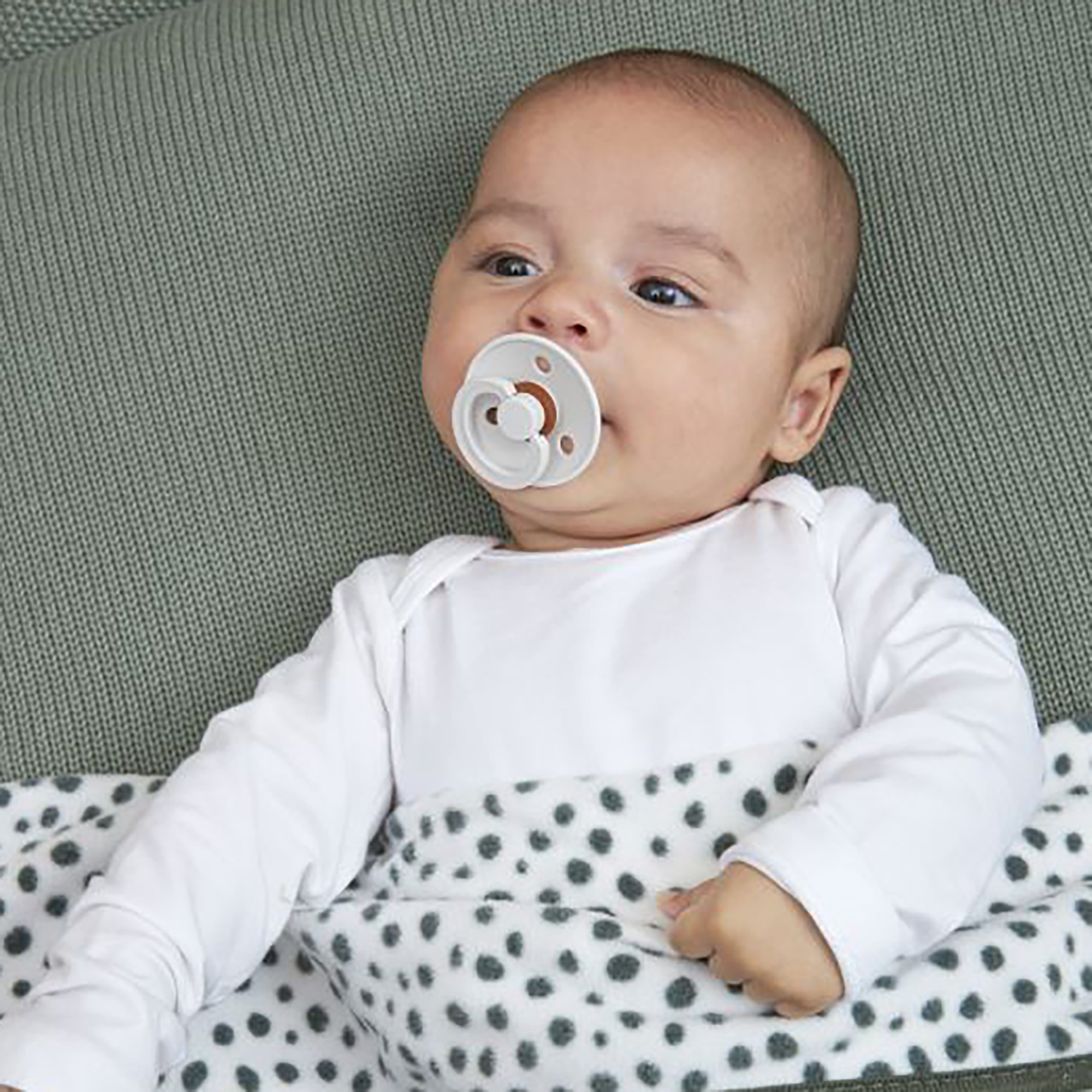 Babydecke Fleece Cheetah Honey Gold - Jamouz