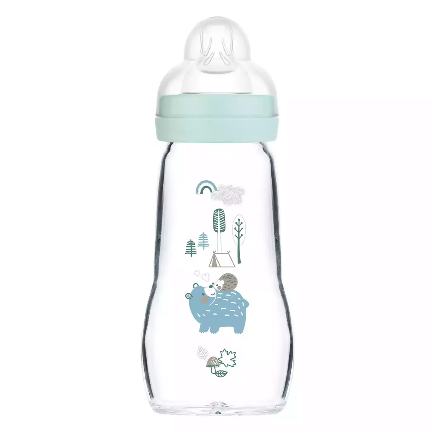 Feel Good matt Flasche Bär/Igel 260 ml - Jamouz