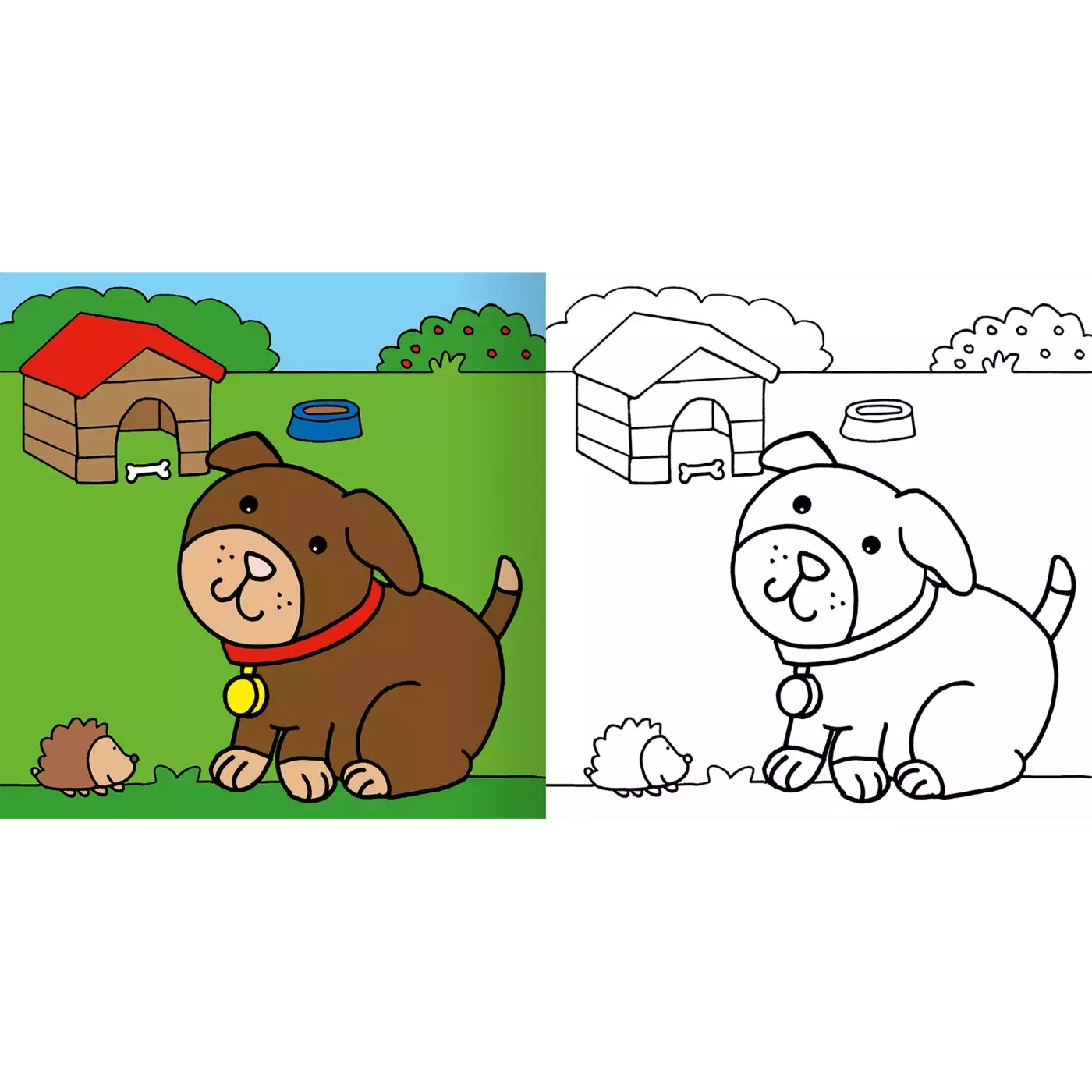 Mein erstes kunterbuntes Malbuch - Jamouz