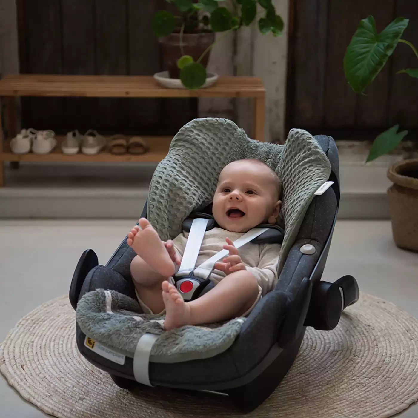 Autositz Einlage Antwerp Pink - Jamouz