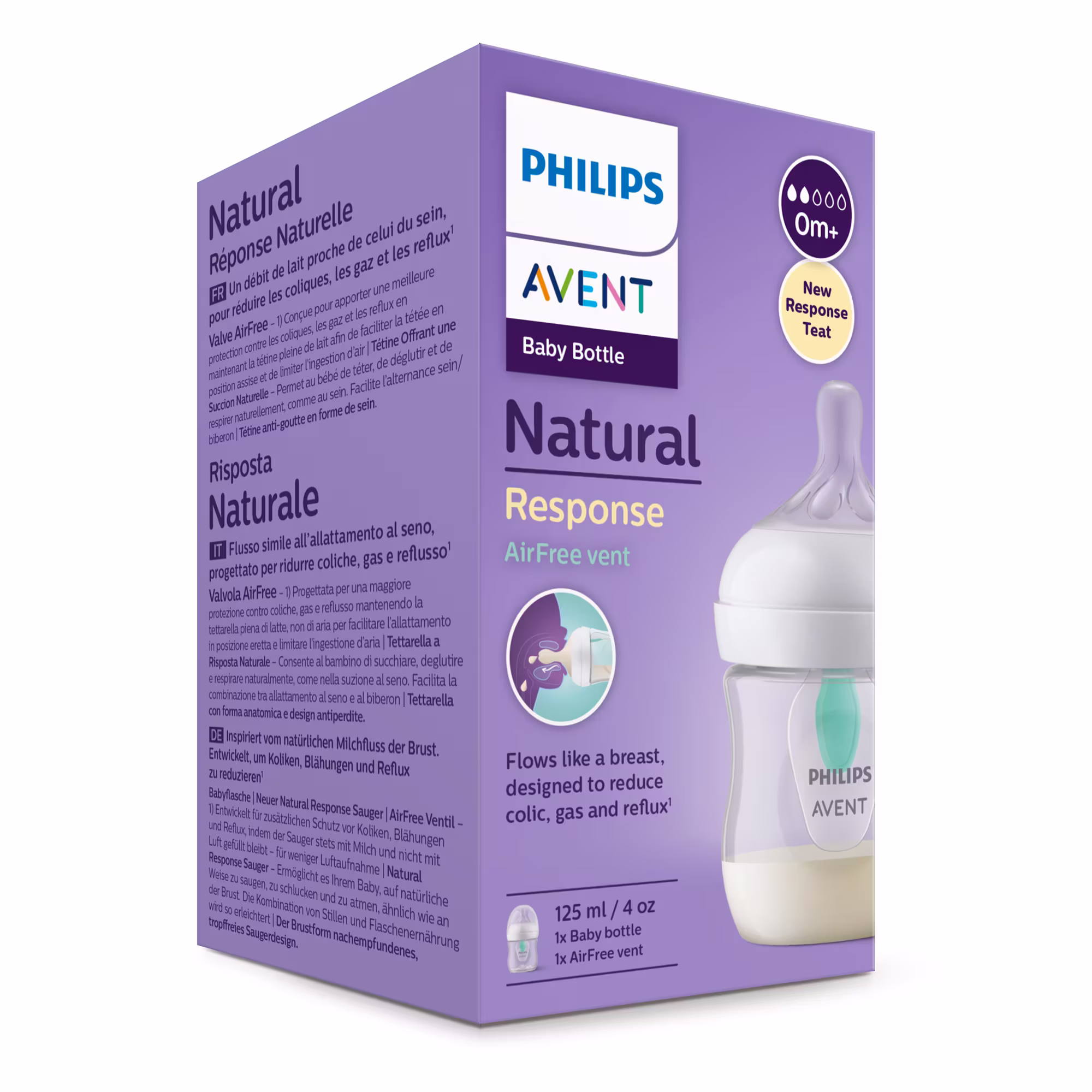 Babyflasche Natural Response AirFree Gr.2 125ml SCY670/01 - Jamouz