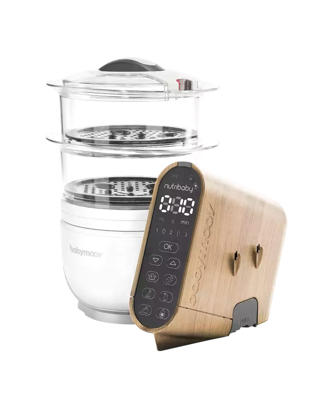 Displaygehäuse Nutribaby + Holz-Effekt - Jamouz
