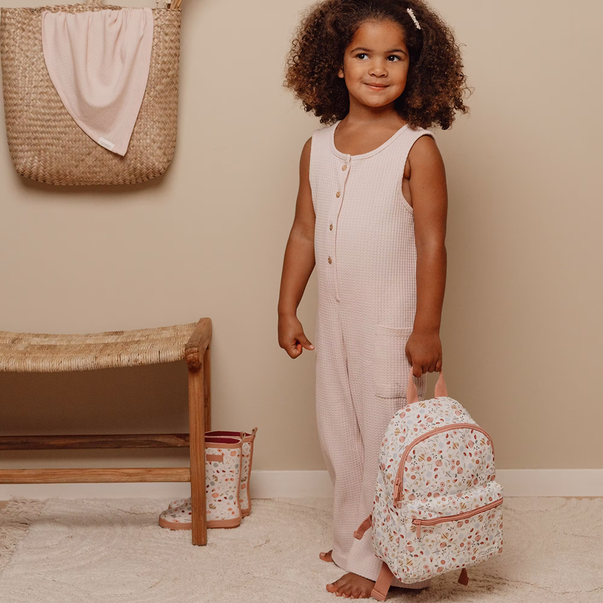 Kinderrucksack Flowers & Butterflies - Jamouz