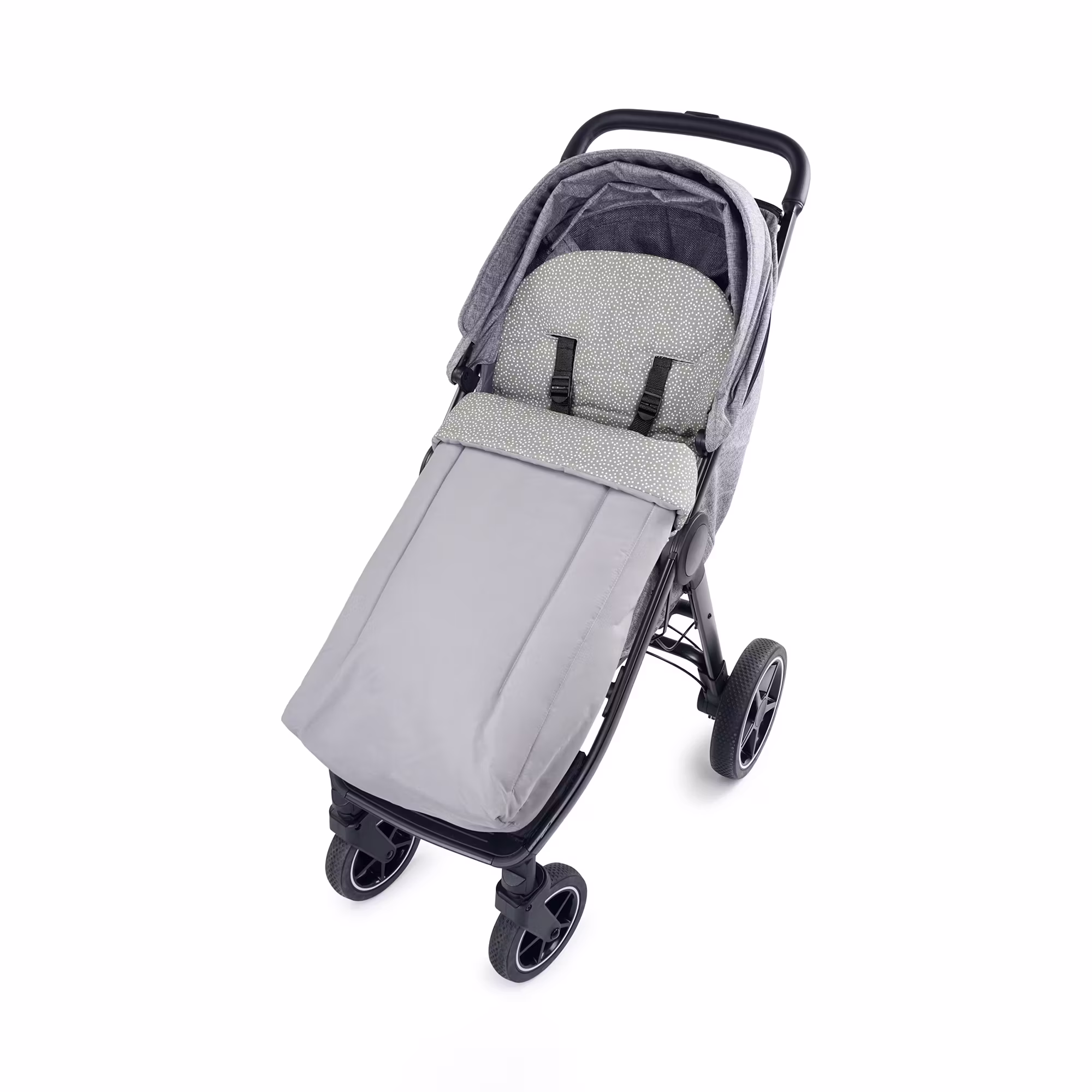 Fußsack Fred Mini Dots Salbei/Grau - Jamouz