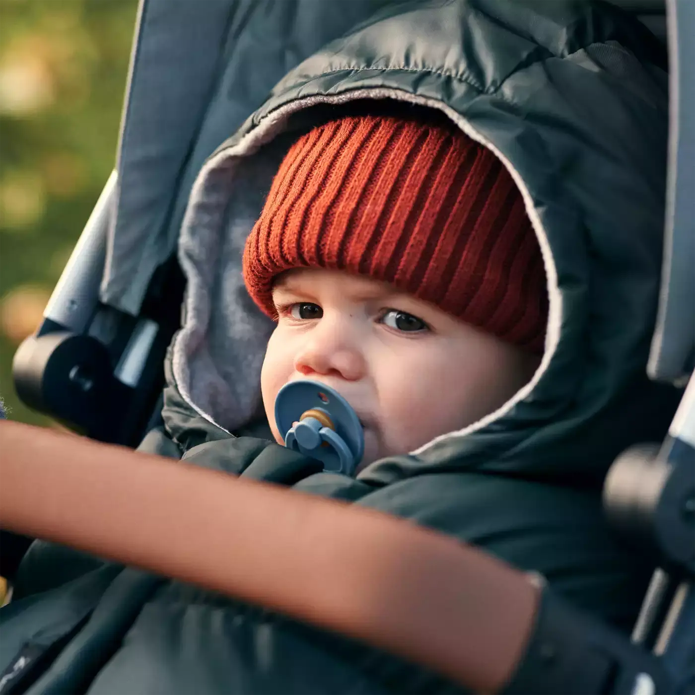 Thermo Fußsack Dark Green - Jamouz