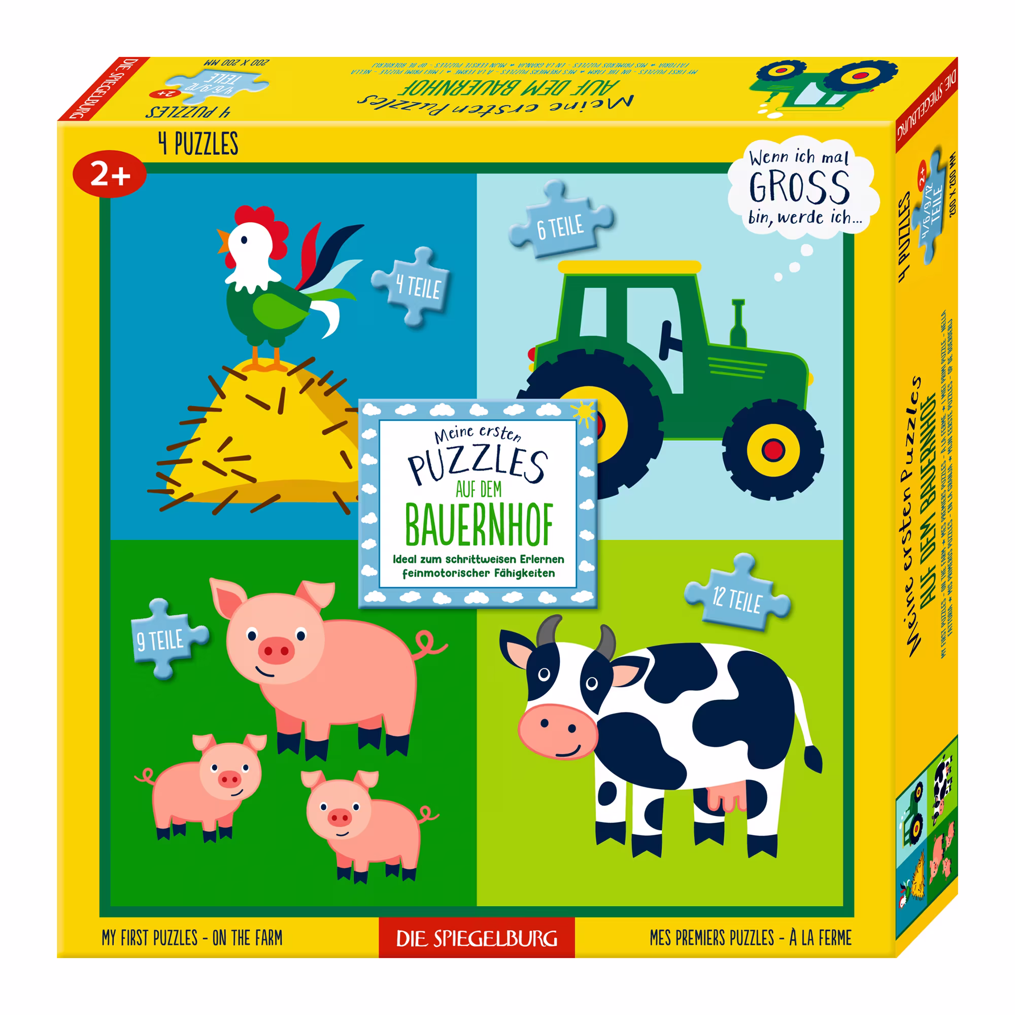 Meine 1. Puzzles - Auf dem Bauernhof - Jamouz