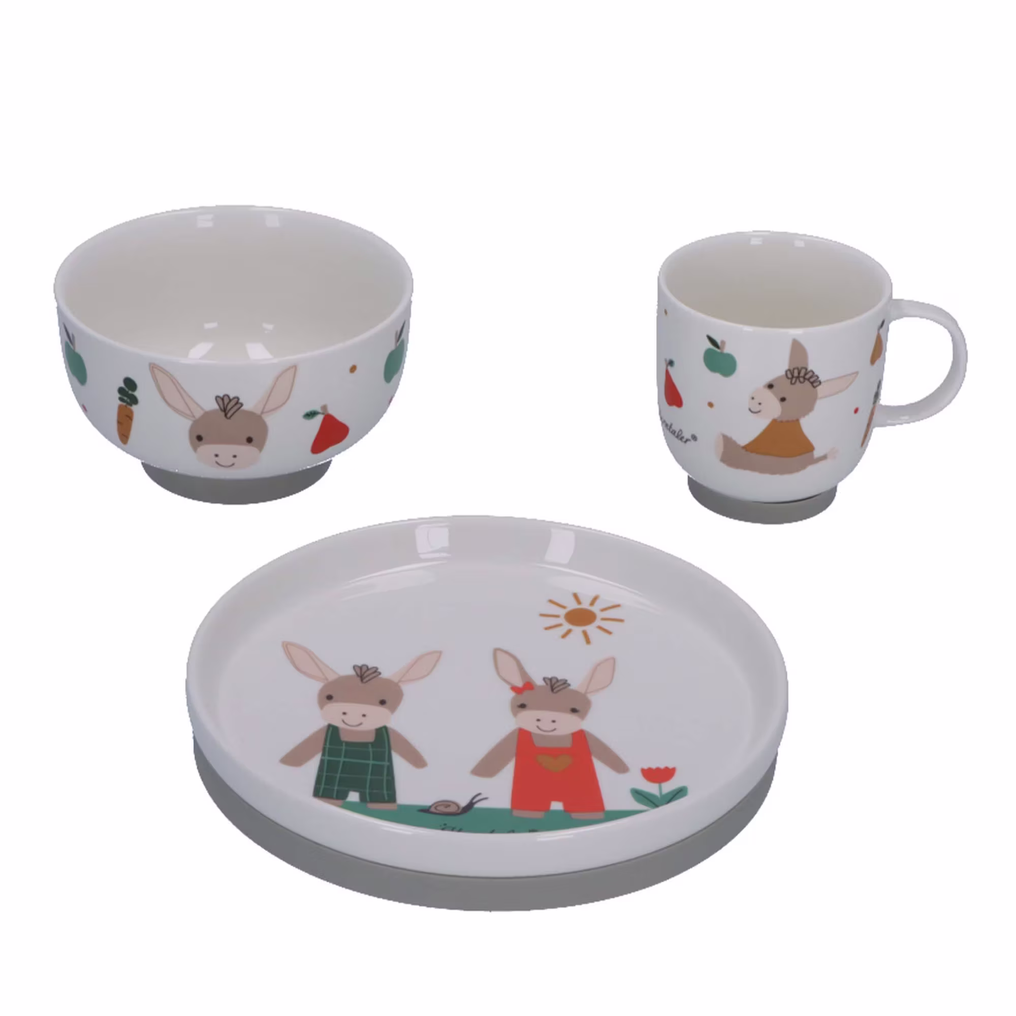 Porzellan-Geschirr-Set Emmis Garden - Jamouz
