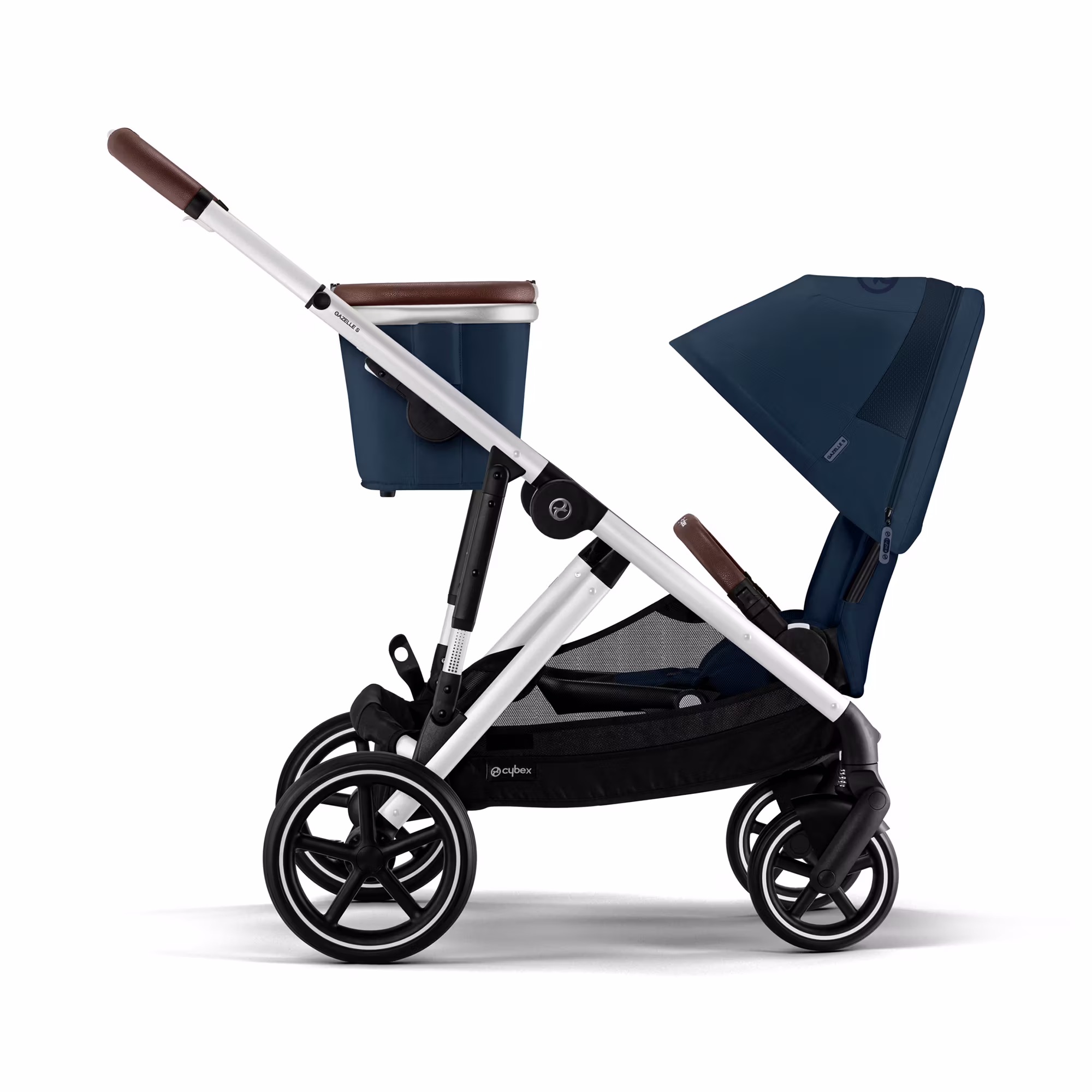Gazelle S Lava Grey (Silver Frame) - Jamouz