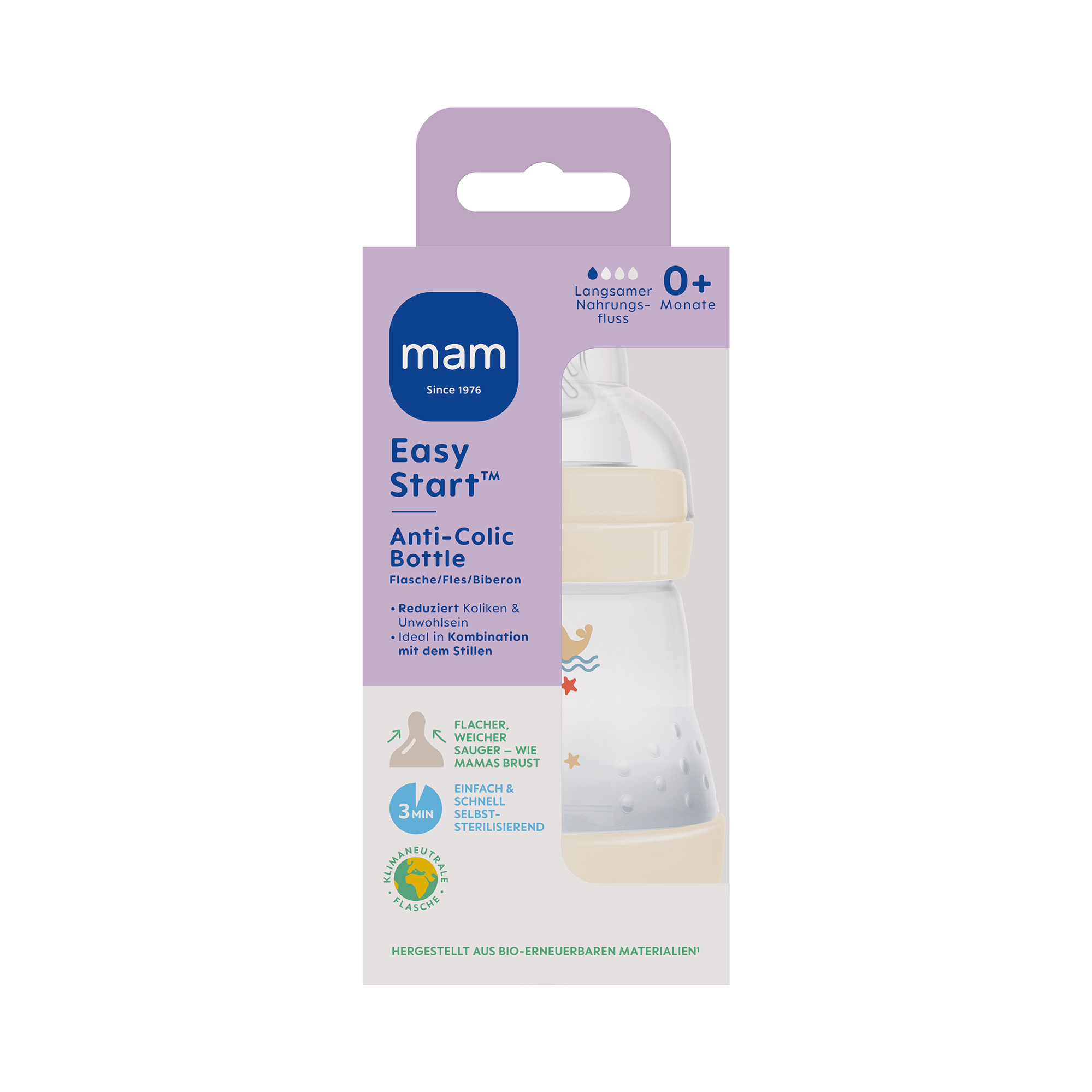 Babyflasche Easy Start Anti-Colic 160 ml - Jamouz