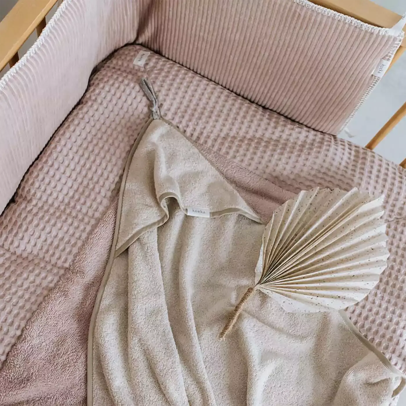 Krabbeldecke Amsterdam Steel Grey / Sand - Jamouz