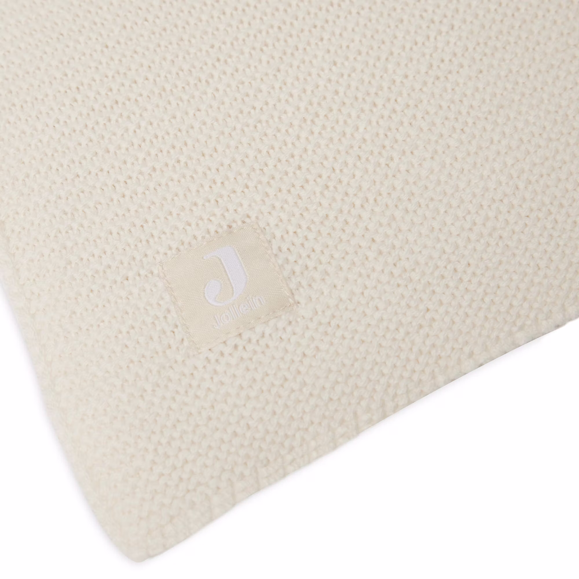 Decke Basic Knit Ivory 75 x 100 cm - Jamouz