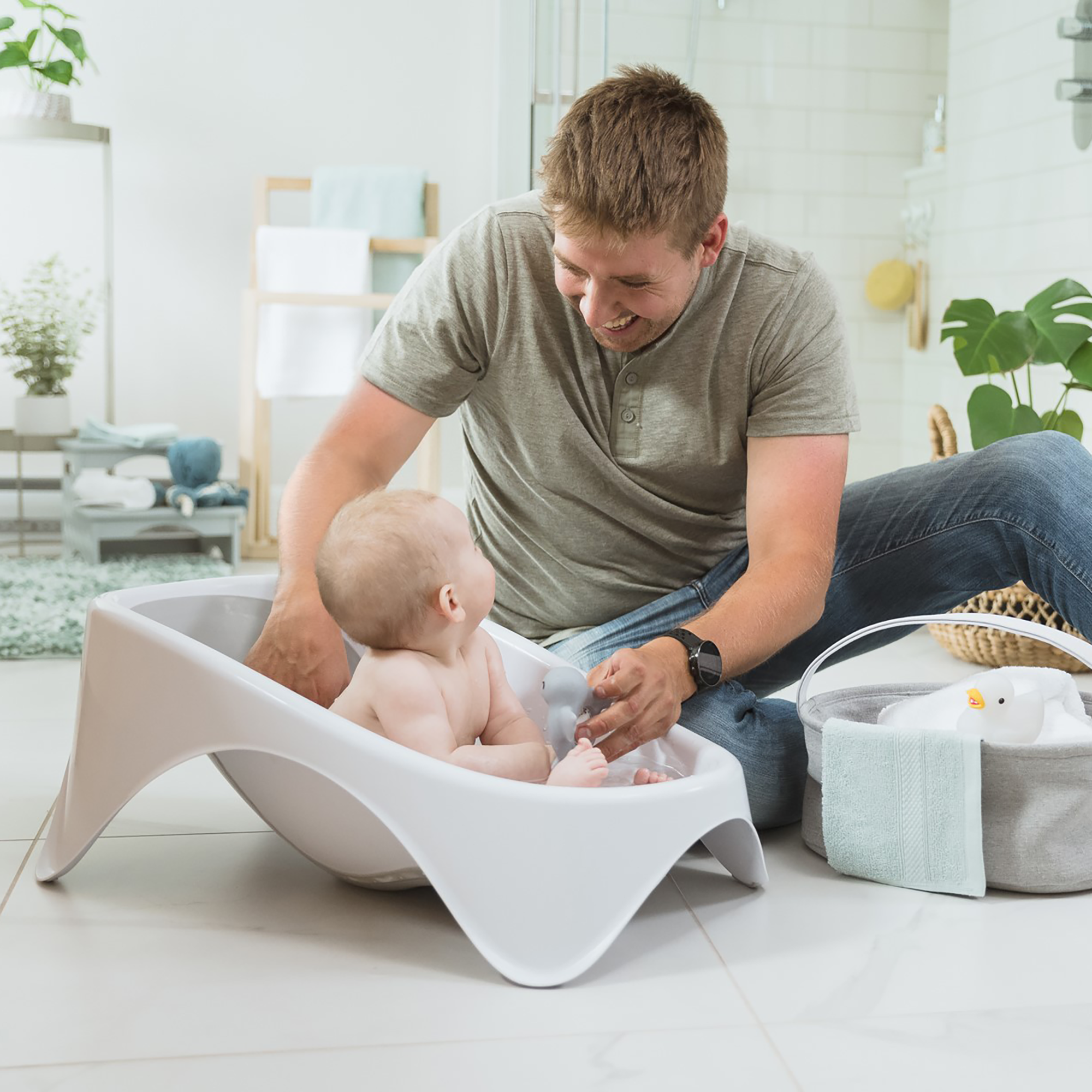 Baby-Badewanne 2 in 1 - Jamouz