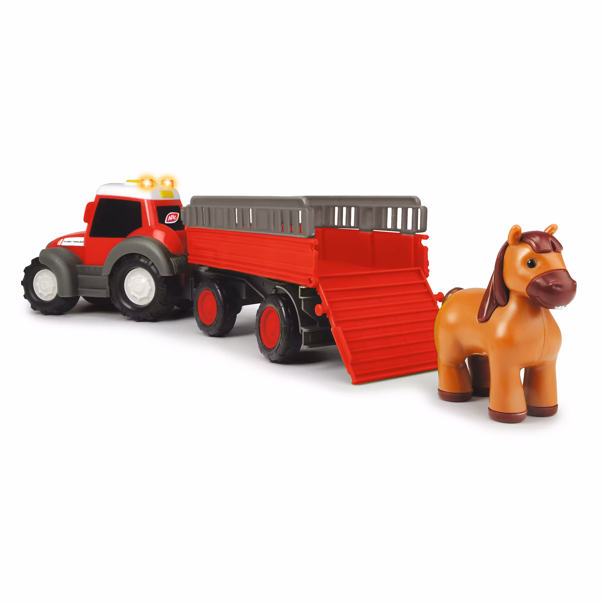 Traktor ABC Massey Ferguson Animal Trailer - Jamouz
