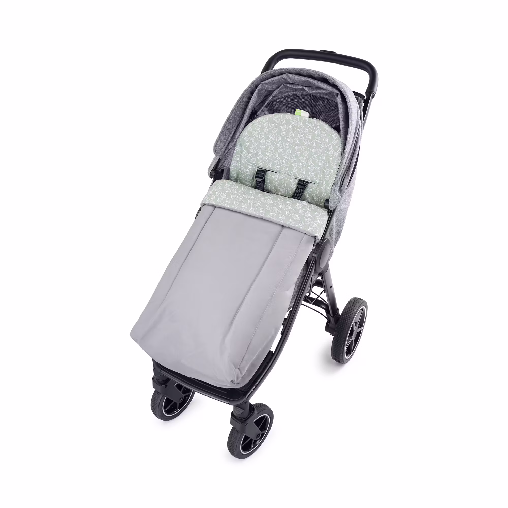 Fußsack Bodo Ginko Grün/Grau - Jamouz