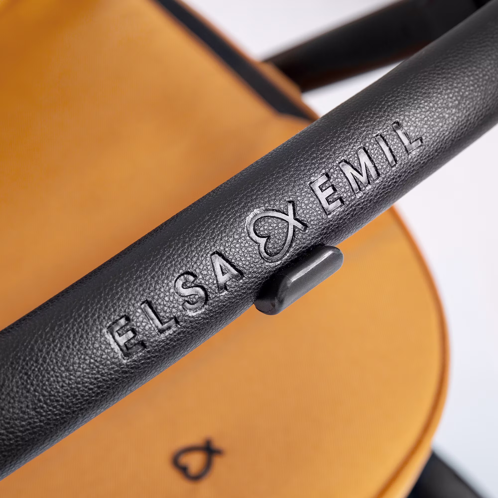 Set ELSA & EMIL Kinderwagen Krokodilgrün mit Organizer - Jamouz