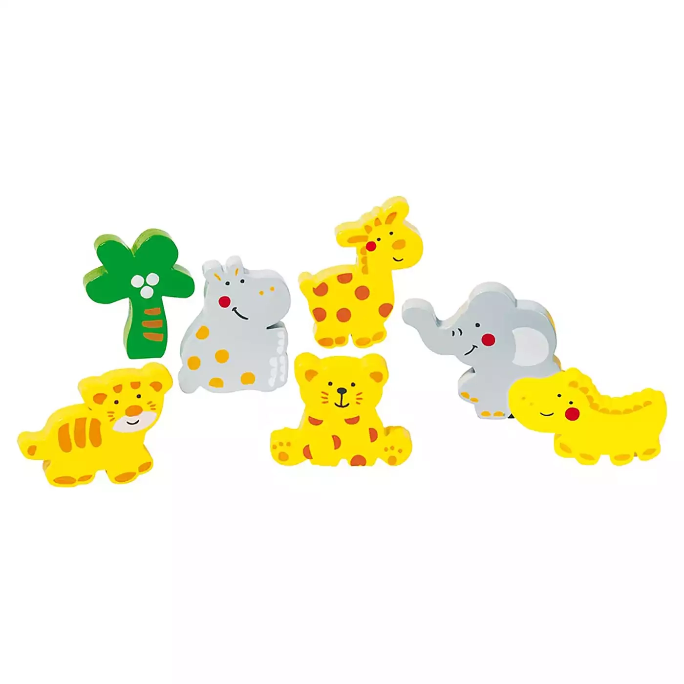 Einlegepuzzle Wilde Tiere - Jamouz