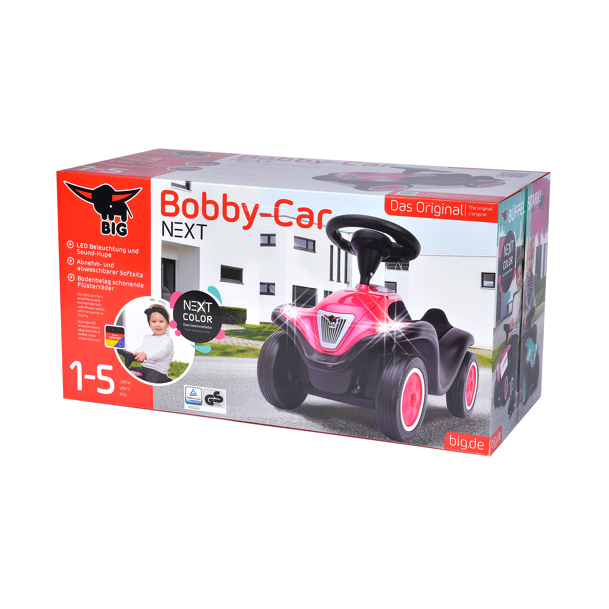 BIG Bobby Car Next Rot - Jamouz