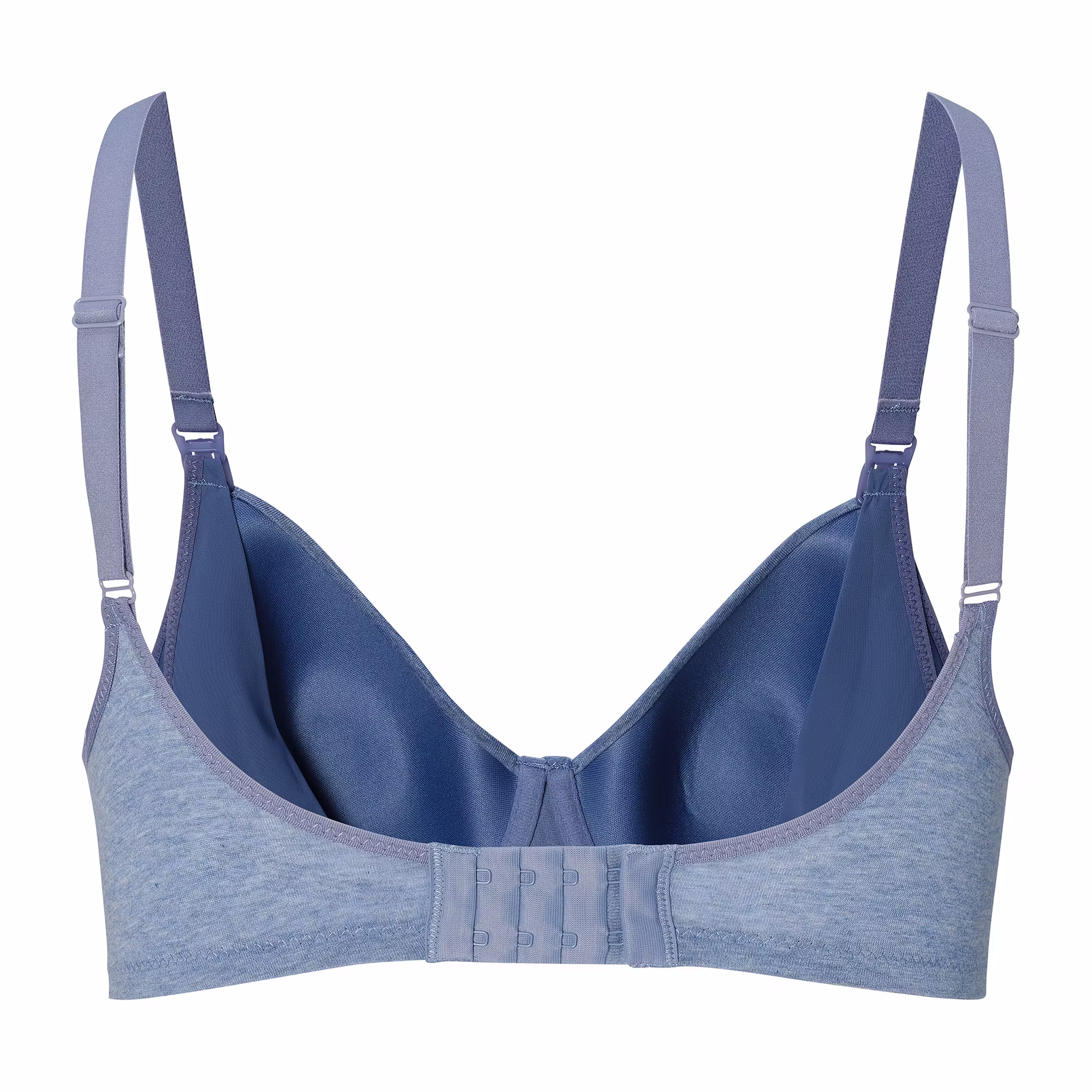Still-BH Cotton Light Blue Melange D - Jamouz