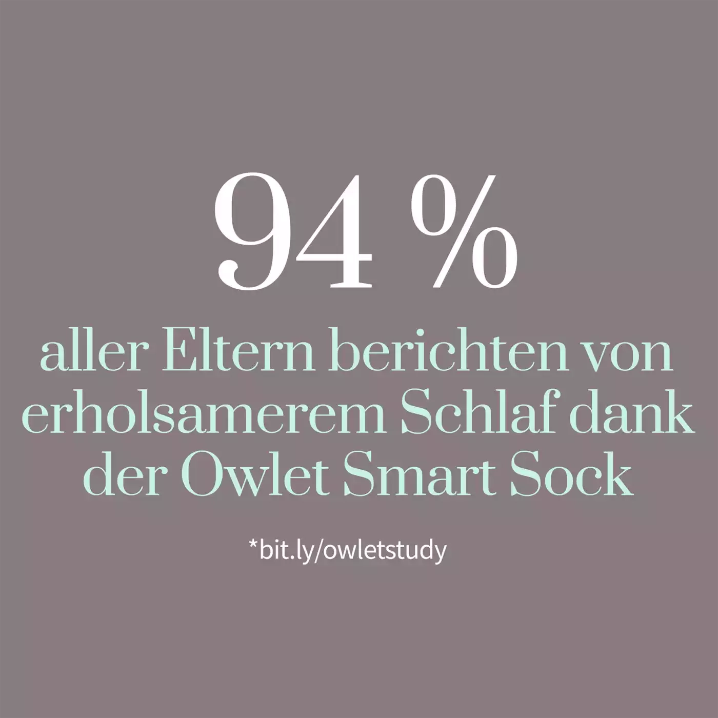 Owlet Smart Sock 3 Socken Deep Sea Green - Jamouz