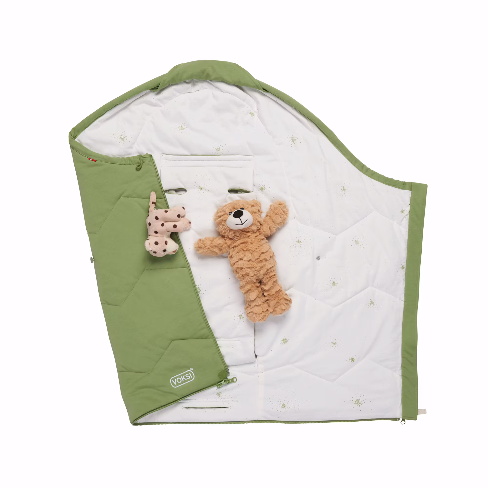 Fußsack Sky Light Apple Green - Jamouz
