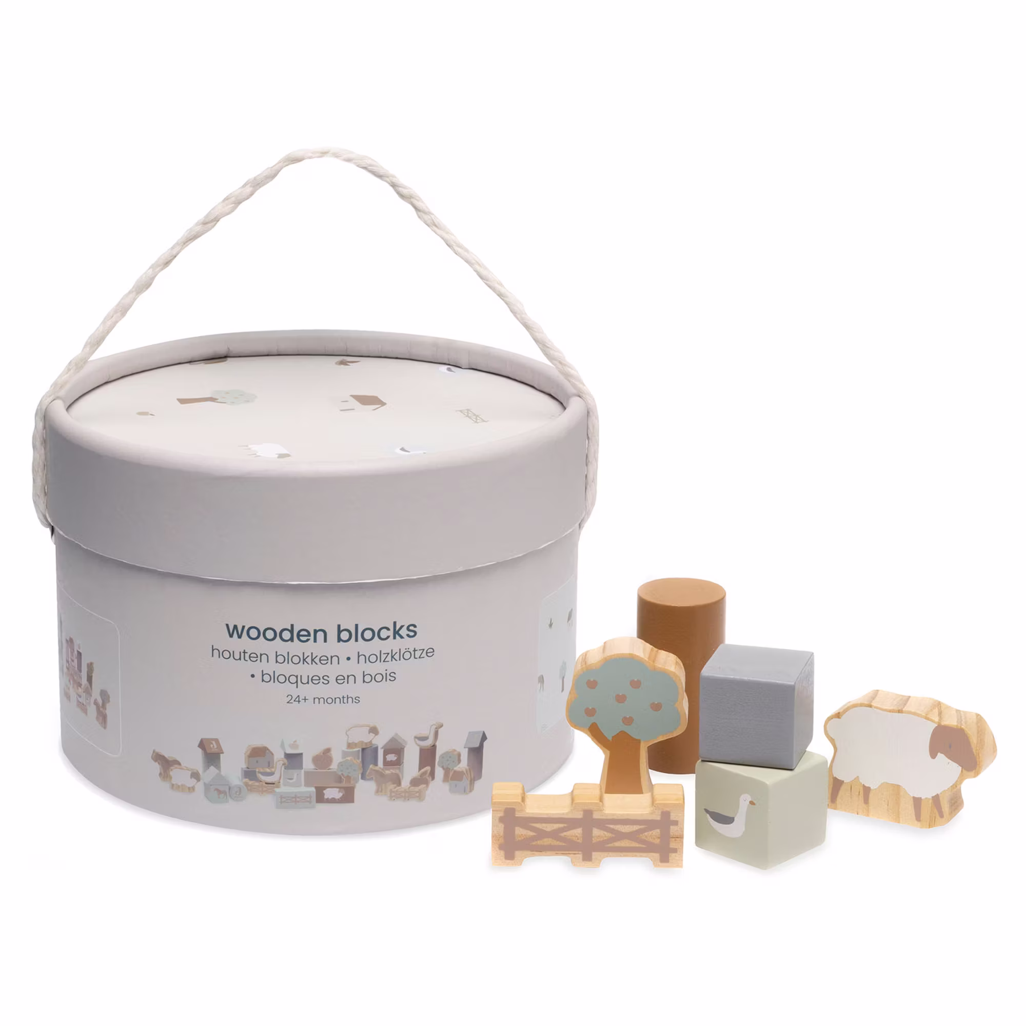 Holzbausteine Farm - Jamouz