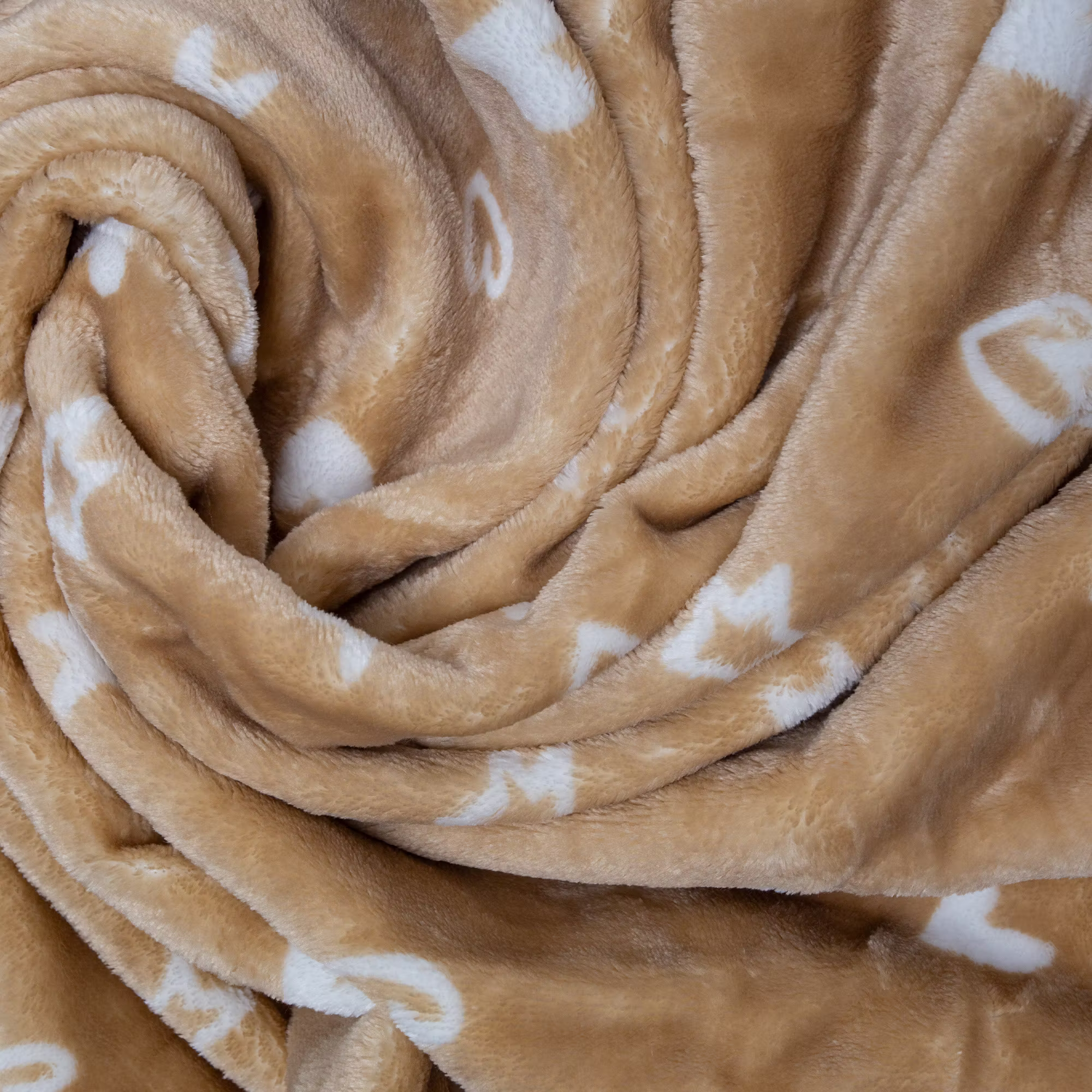 Flanell Fleecedecke Herzchen - Jamouz