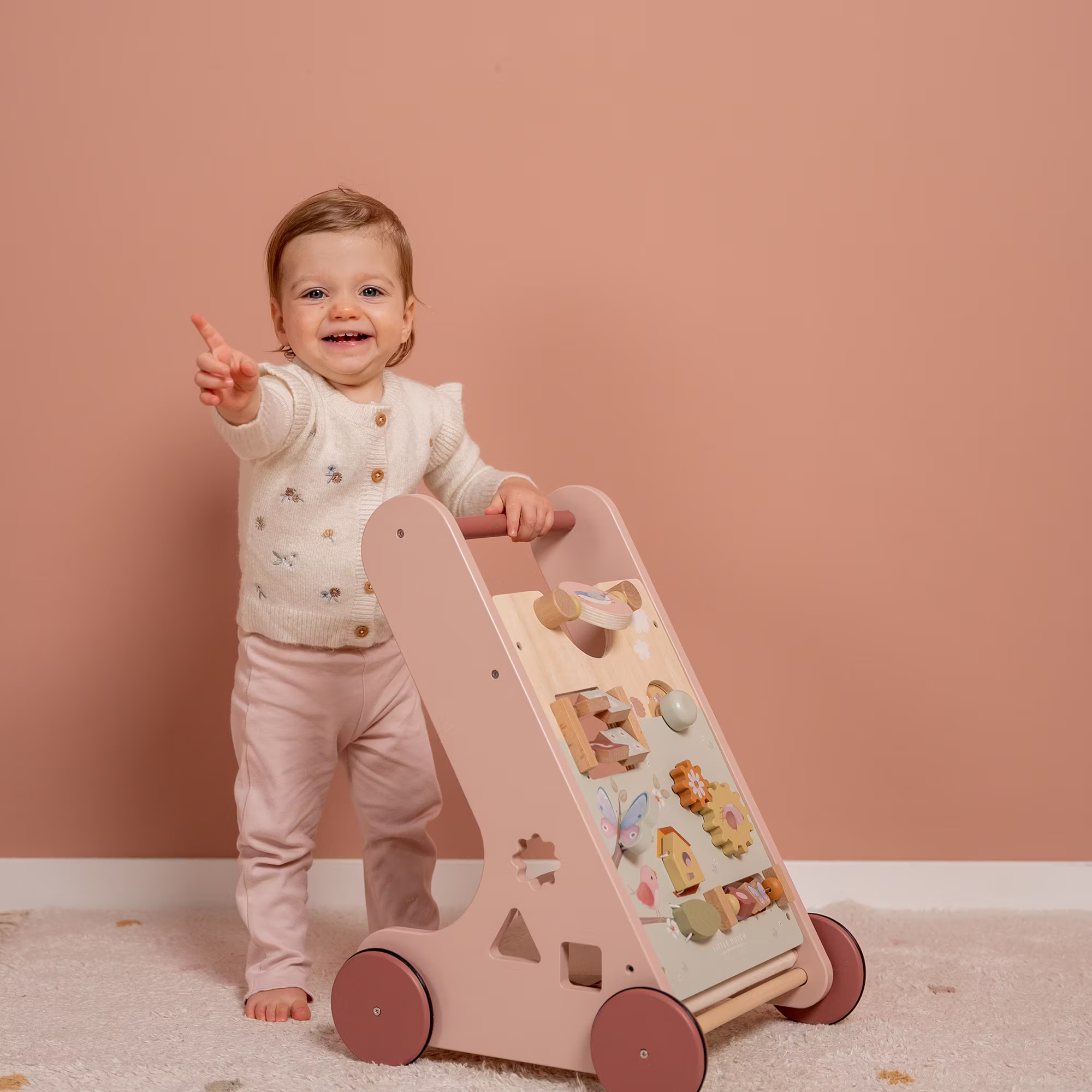 Lauflernwagen Flowers & Butterflies - Jamouz